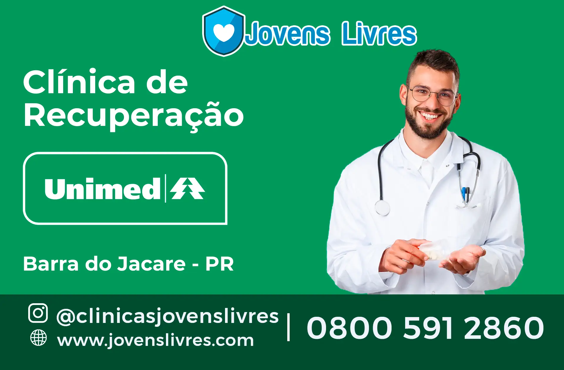 Clínica de Recuperação Unimed em Barra do Jacaré - PR