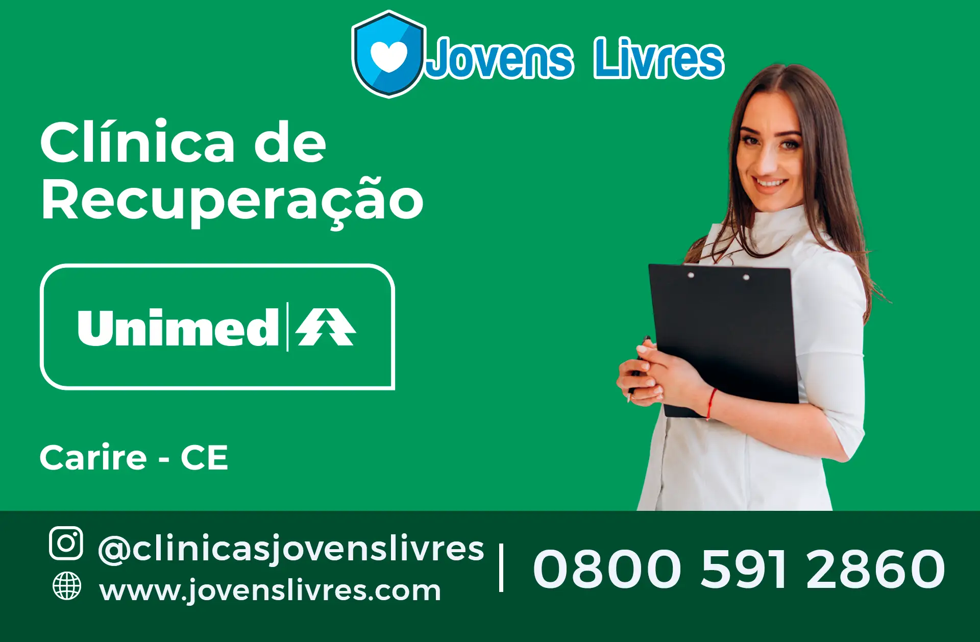 Clínica de Recuperação Unimed em Cariré - CE