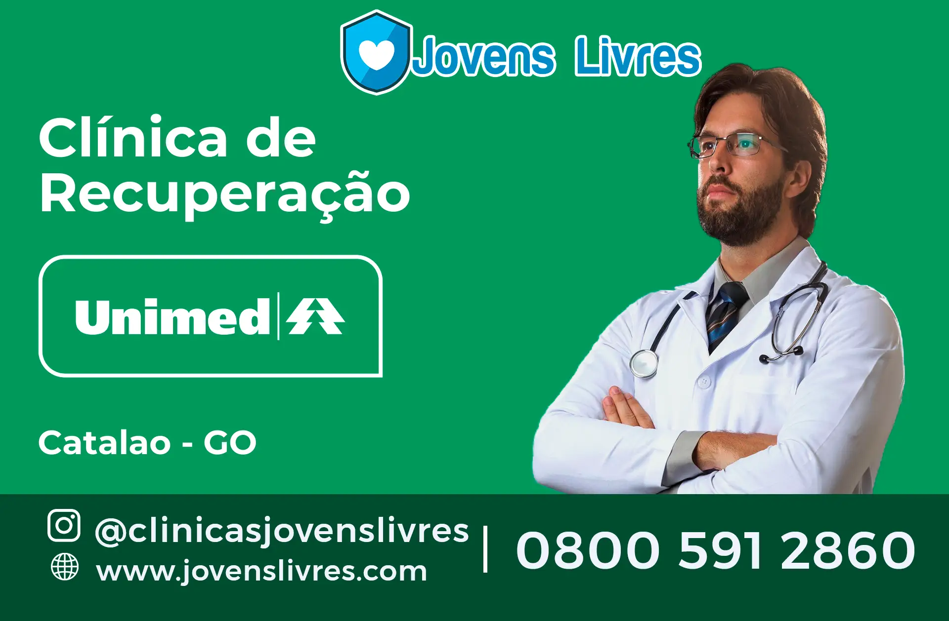 Clínica de Recuperação Unimed em Catalão - GO
