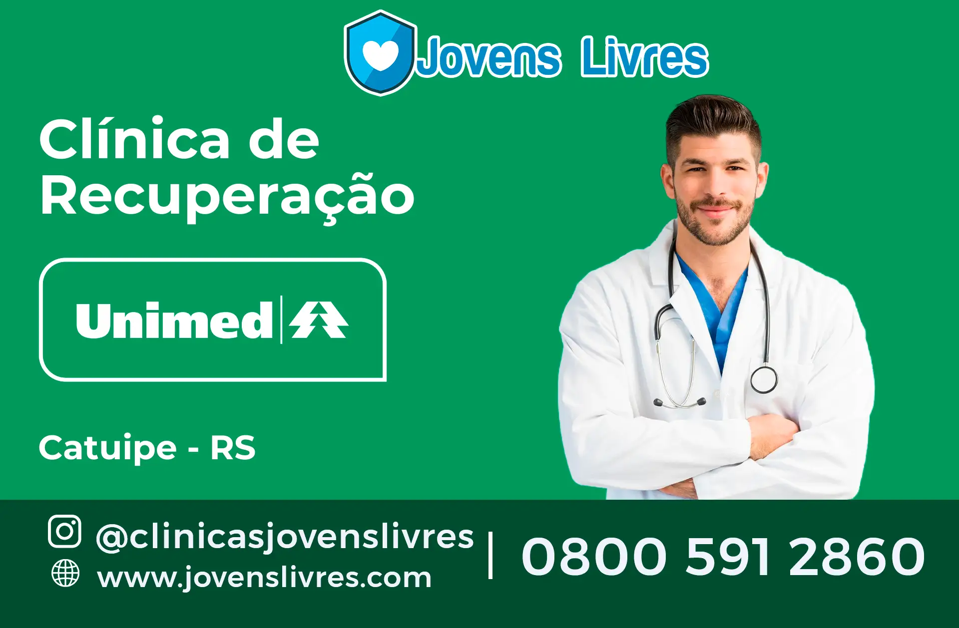 Clínica de Recuperação Unimed em Catuípe - RS