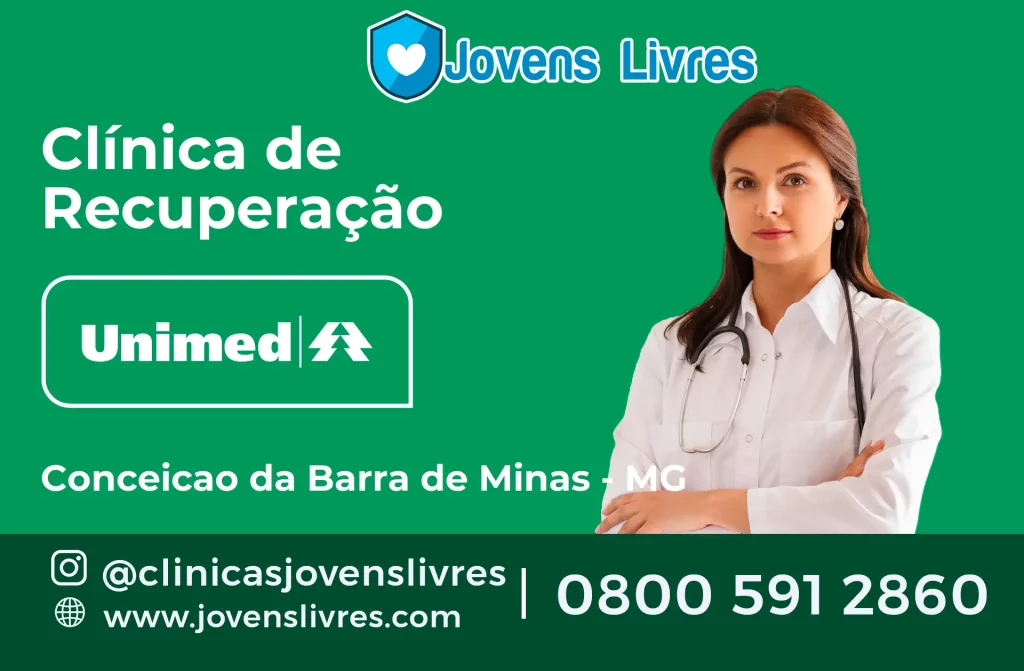 Clínica de Recuperação Unimed em Conceição da Barra de Minas - MG