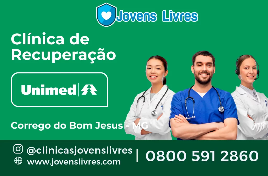 Clínica de Recuperação Unimed em Córrego do Bom Jesus - MG