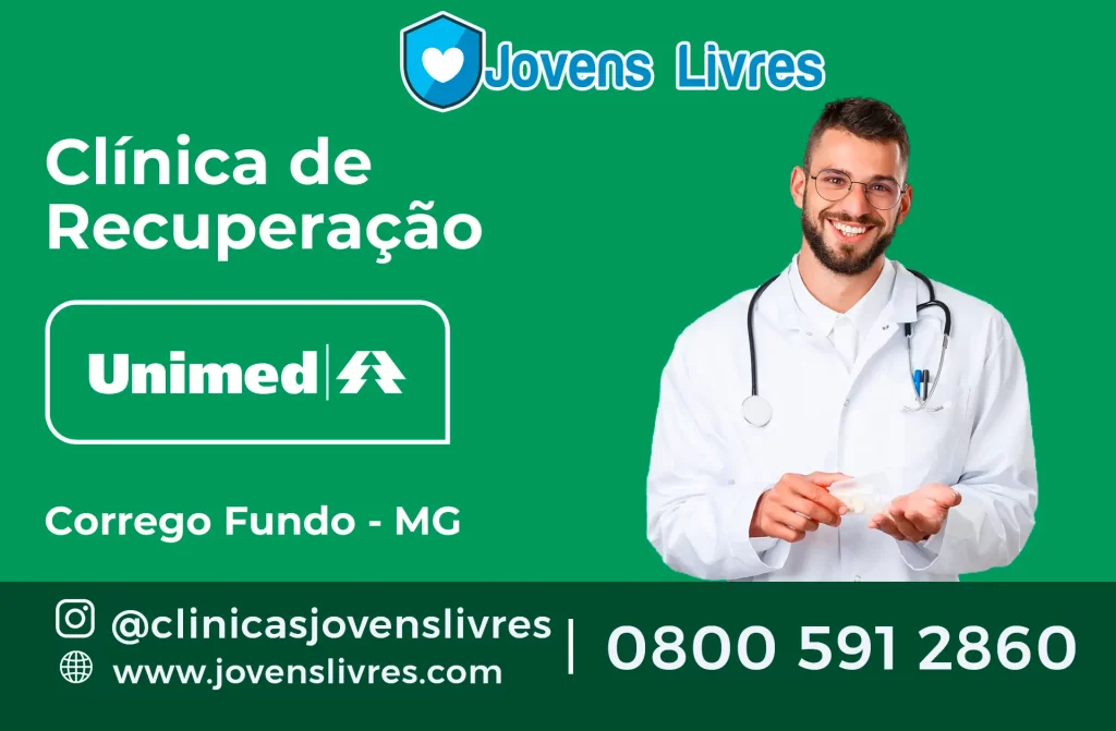 Clínica de Recuperação Unimed em Córrego Fundo - MG