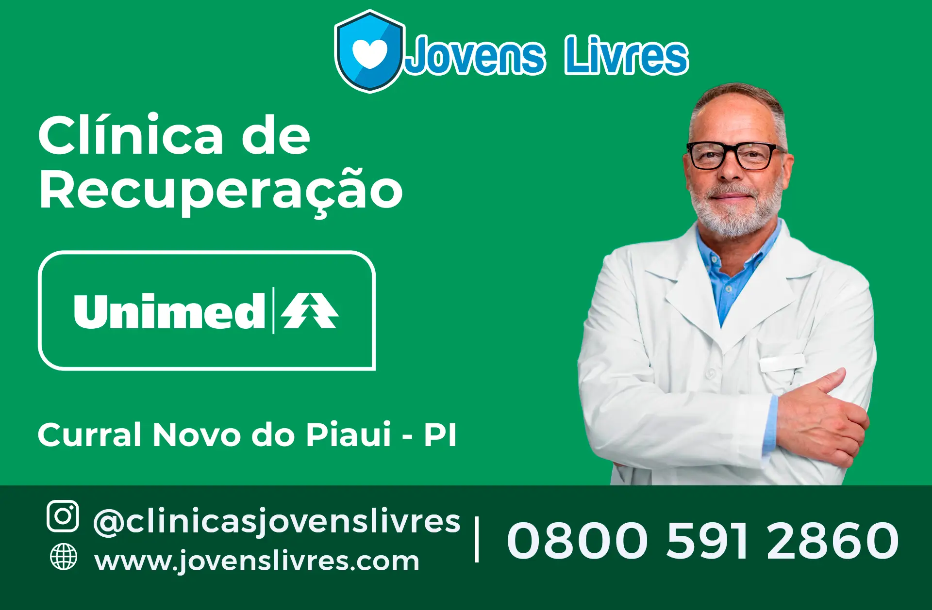 Clínica de Recuperação Unimed em Curral Novo do Piauí - PI