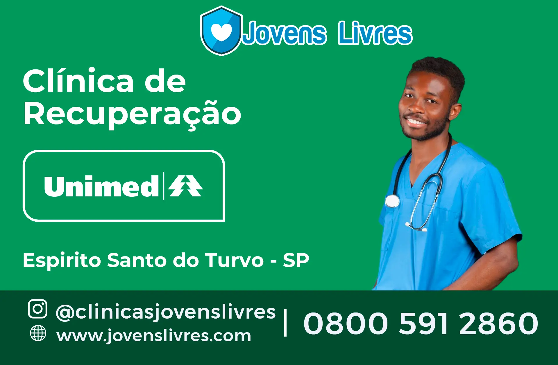 Clínica de Recuperação Unimed em Espírito Santo do Turvo - SP