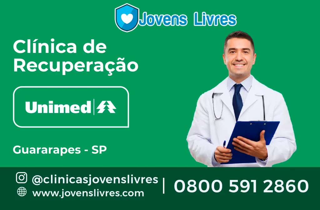 Clínica de Recuperação Unimed em Guararapes - SP