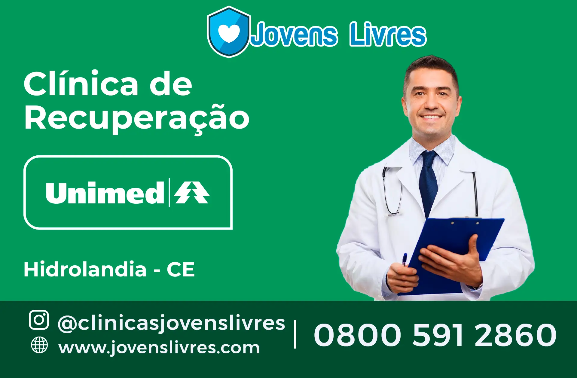 Clínica de Recuperação Unimed em Hidrolândia - CE