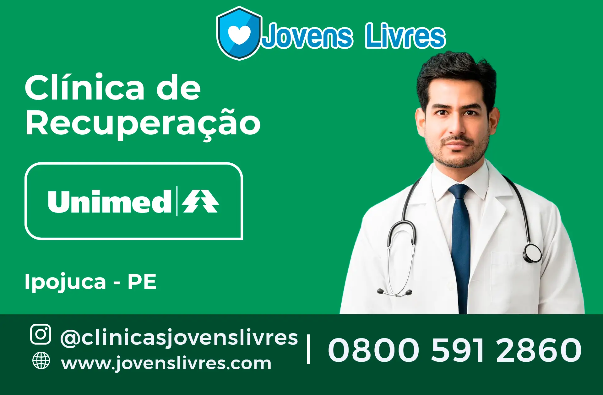 Clínica de Recuperação Unimed em Ipojuca - PE