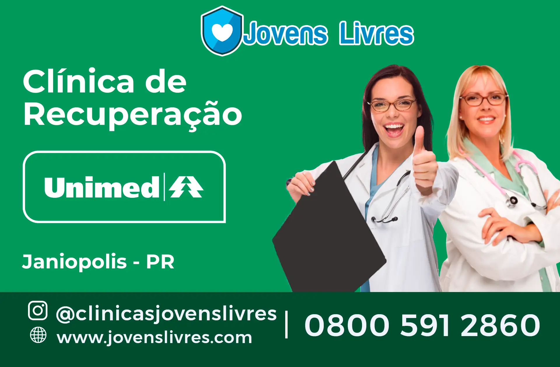 Clínica de Recuperação Unimed em Janiópolis - PR
