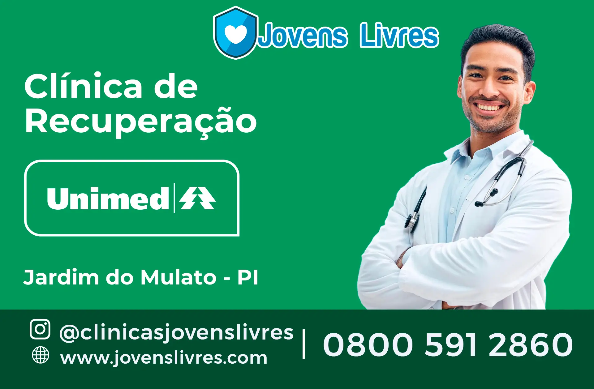 Clínica de Recuperação Unimed em Jardim do Mulato - PI
