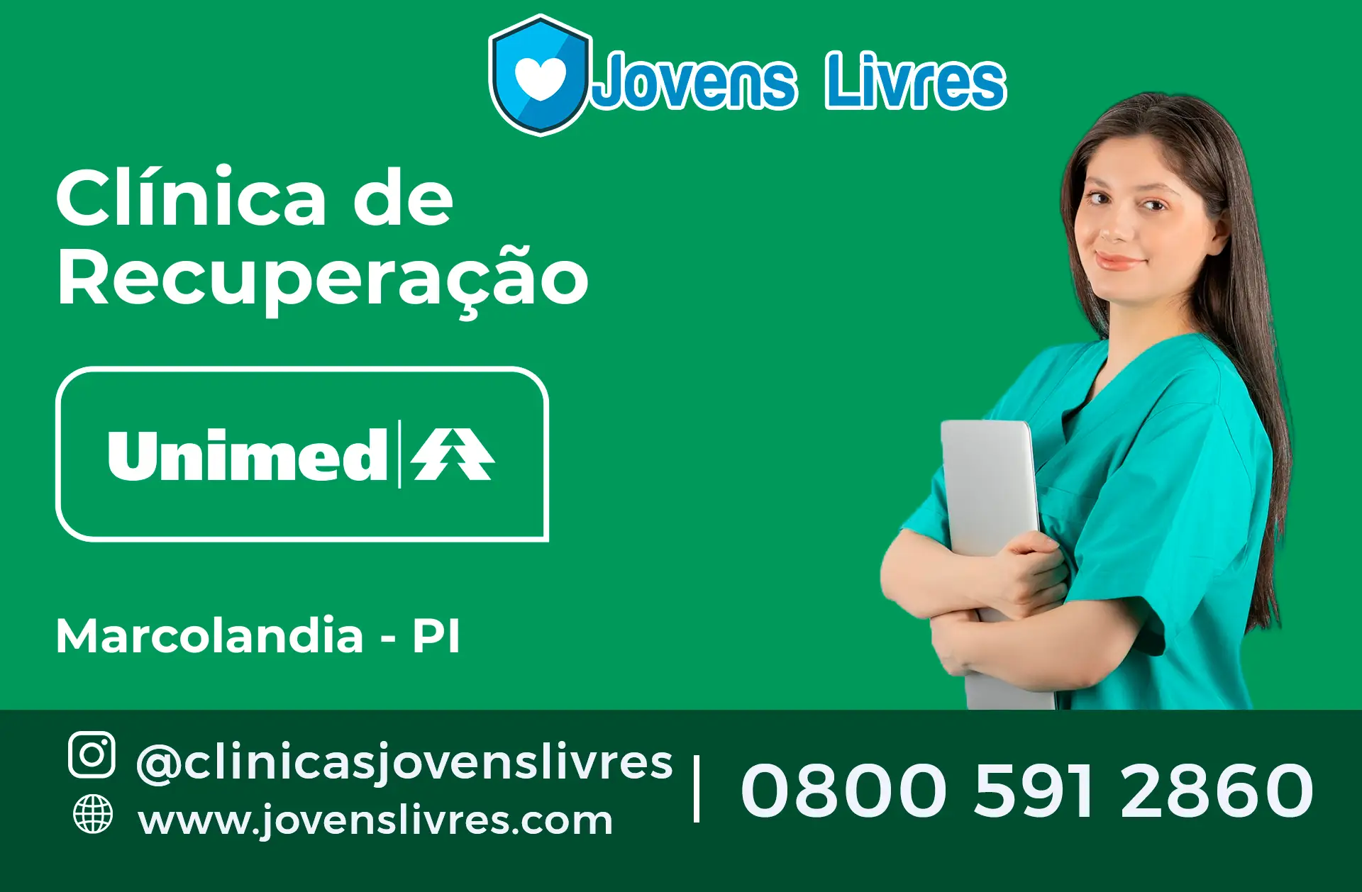 Clínica de Recuperação Unimed em Marcolândia - PI