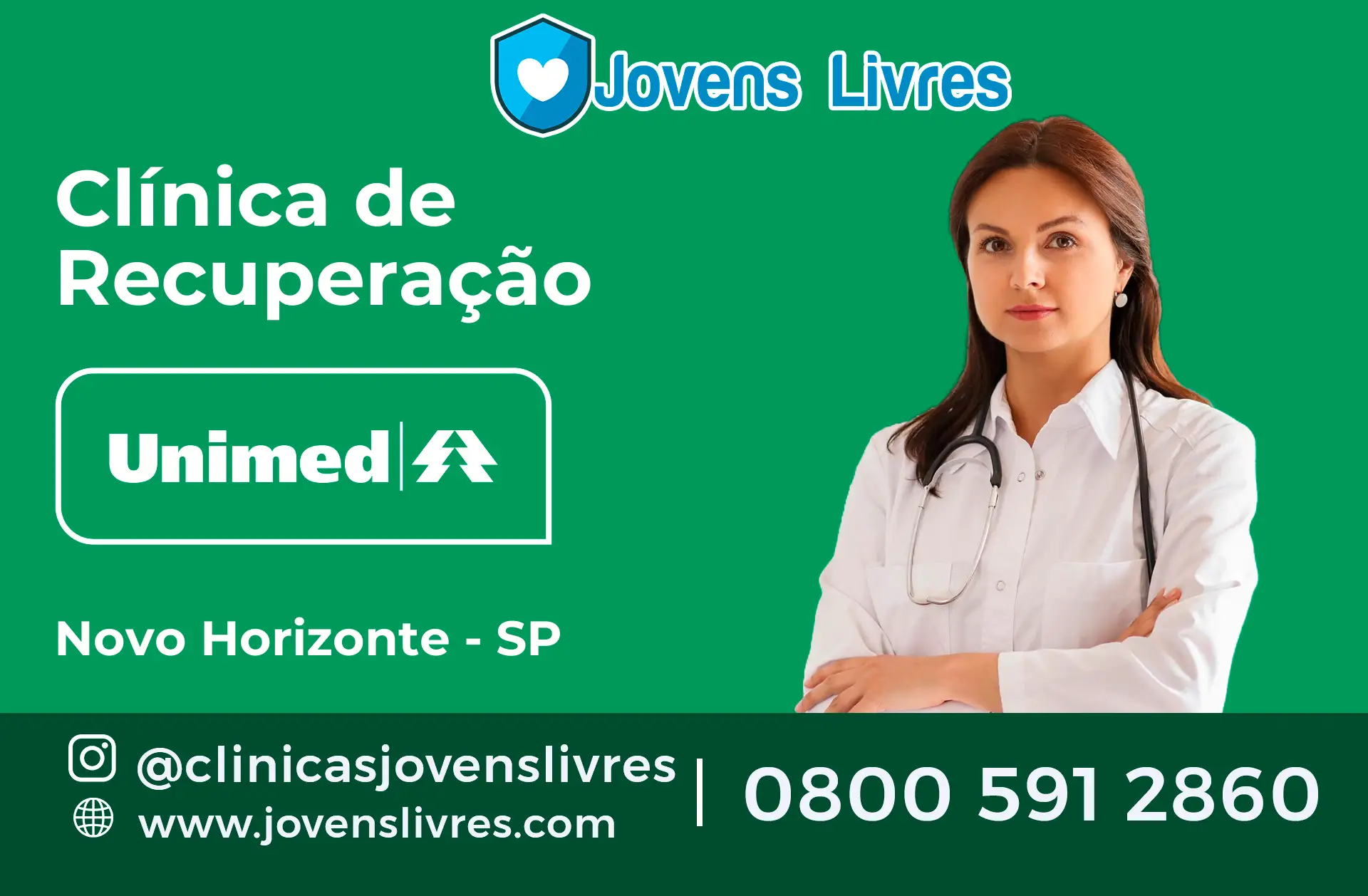 Clínica de Recuperação Unimed em Novo Horizonte - SP