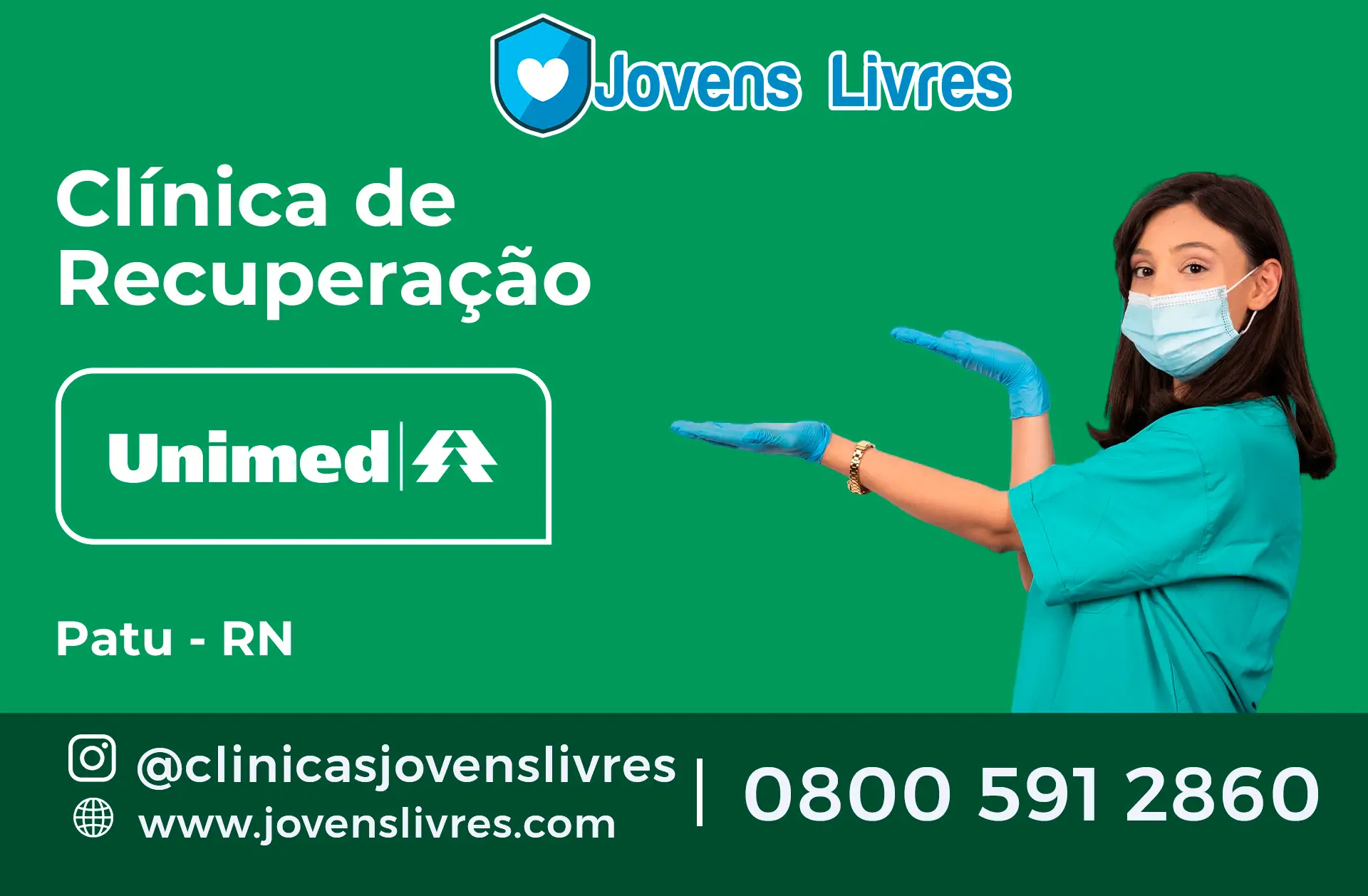 Clínica de Recuperação Unimed em Patu - RN