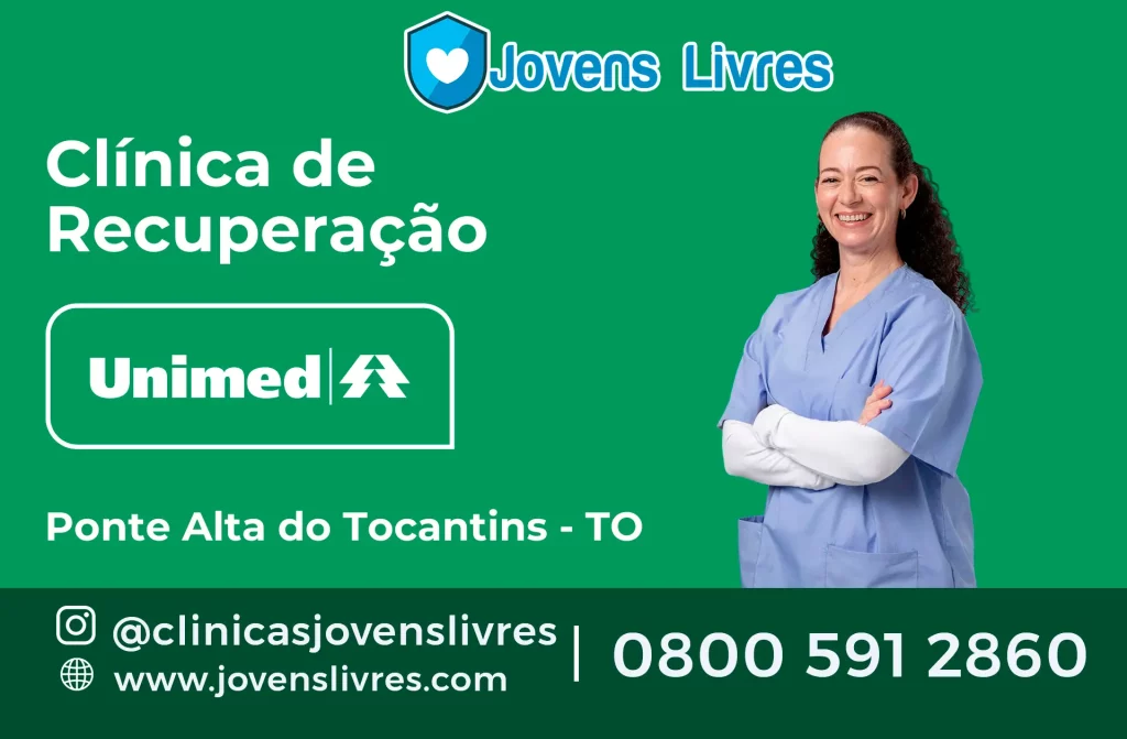 Clínica de Recuperação Unimed em Ponte Alta do Tocantins - TO
