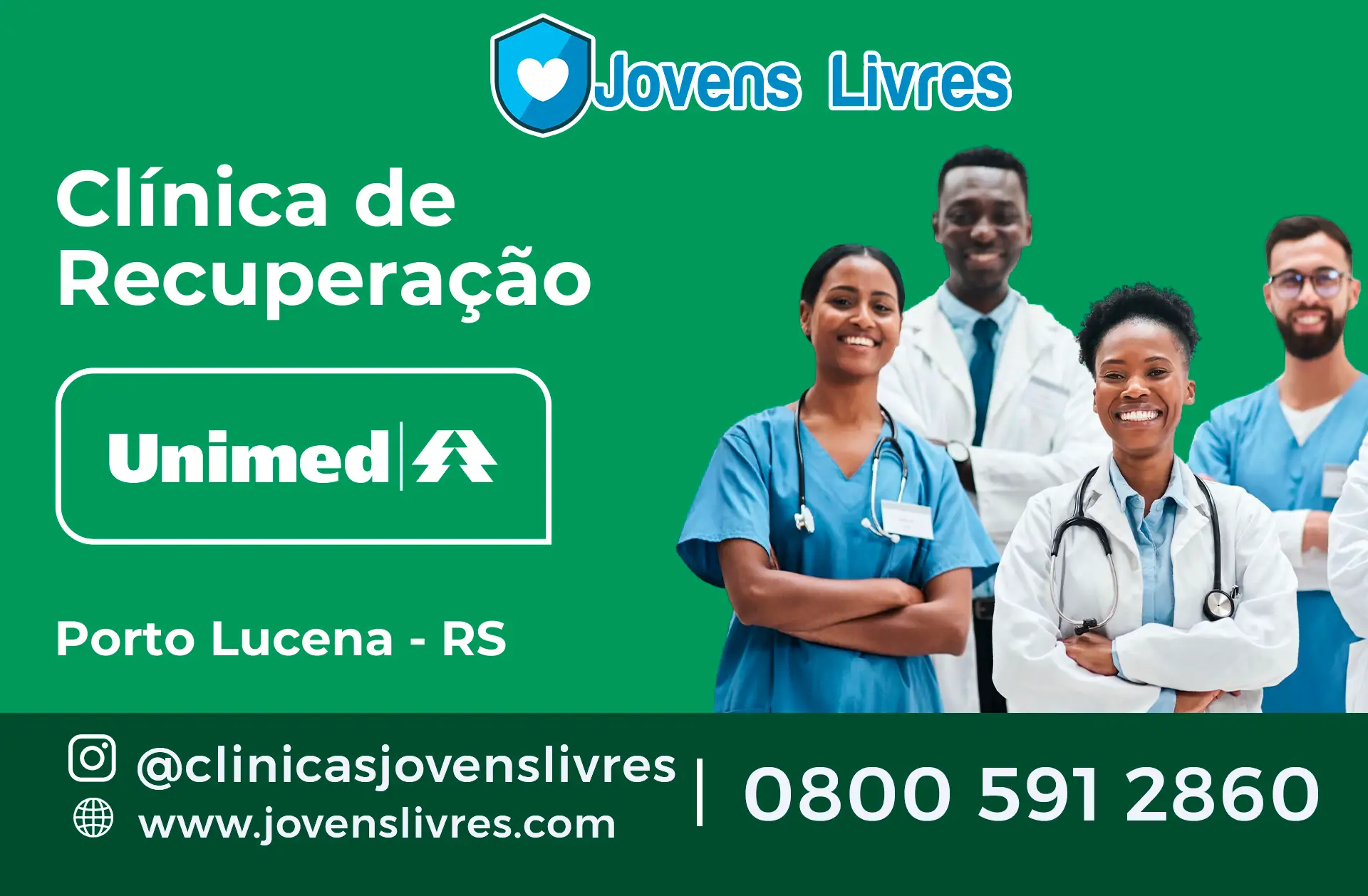 Clínica de Recuperação Unimed em Porto Lucena - RS