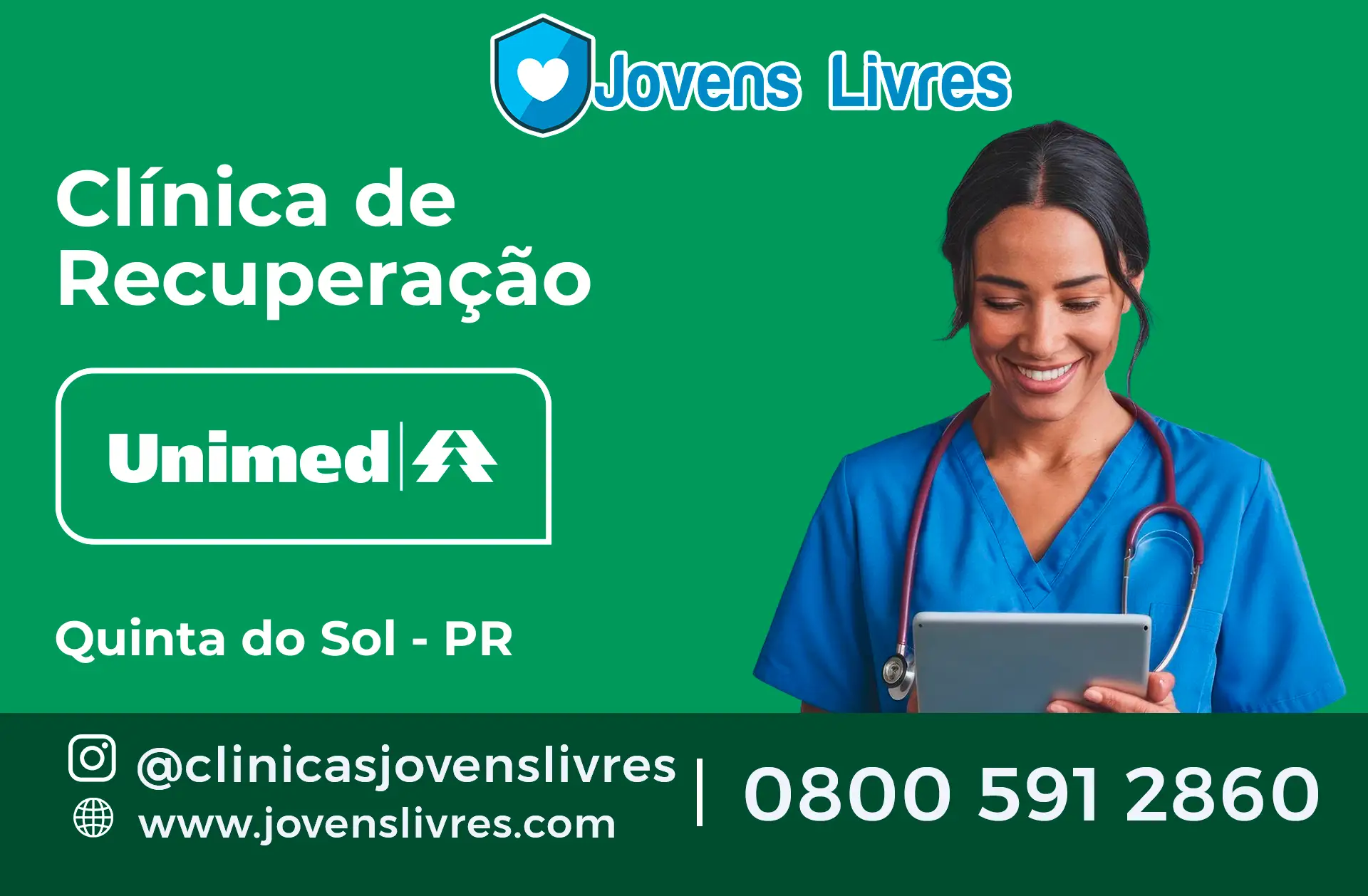 Clínica de Recuperação Unimed em Quinta do Sol - PR