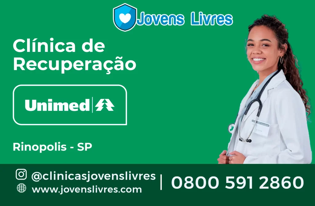 Clínica de Recuperação Unimed em Rinópolis - SP