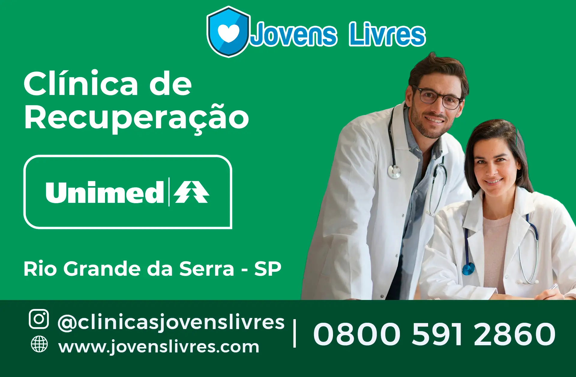 Clínica de Recuperação Unimed em Rio Grande da Serra - SP
