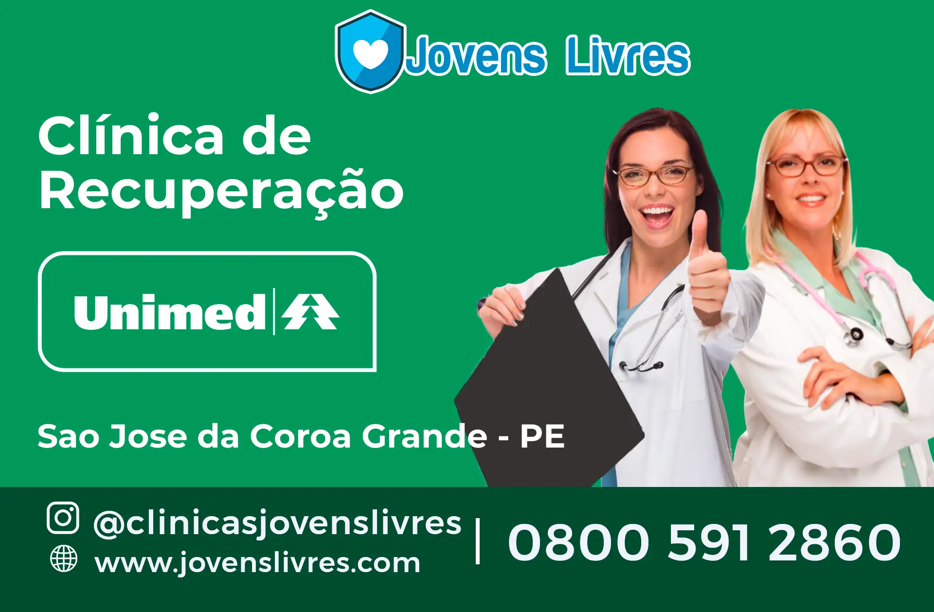 Clínica de Recuperação Unimed em São José da Coroa Grande - PE