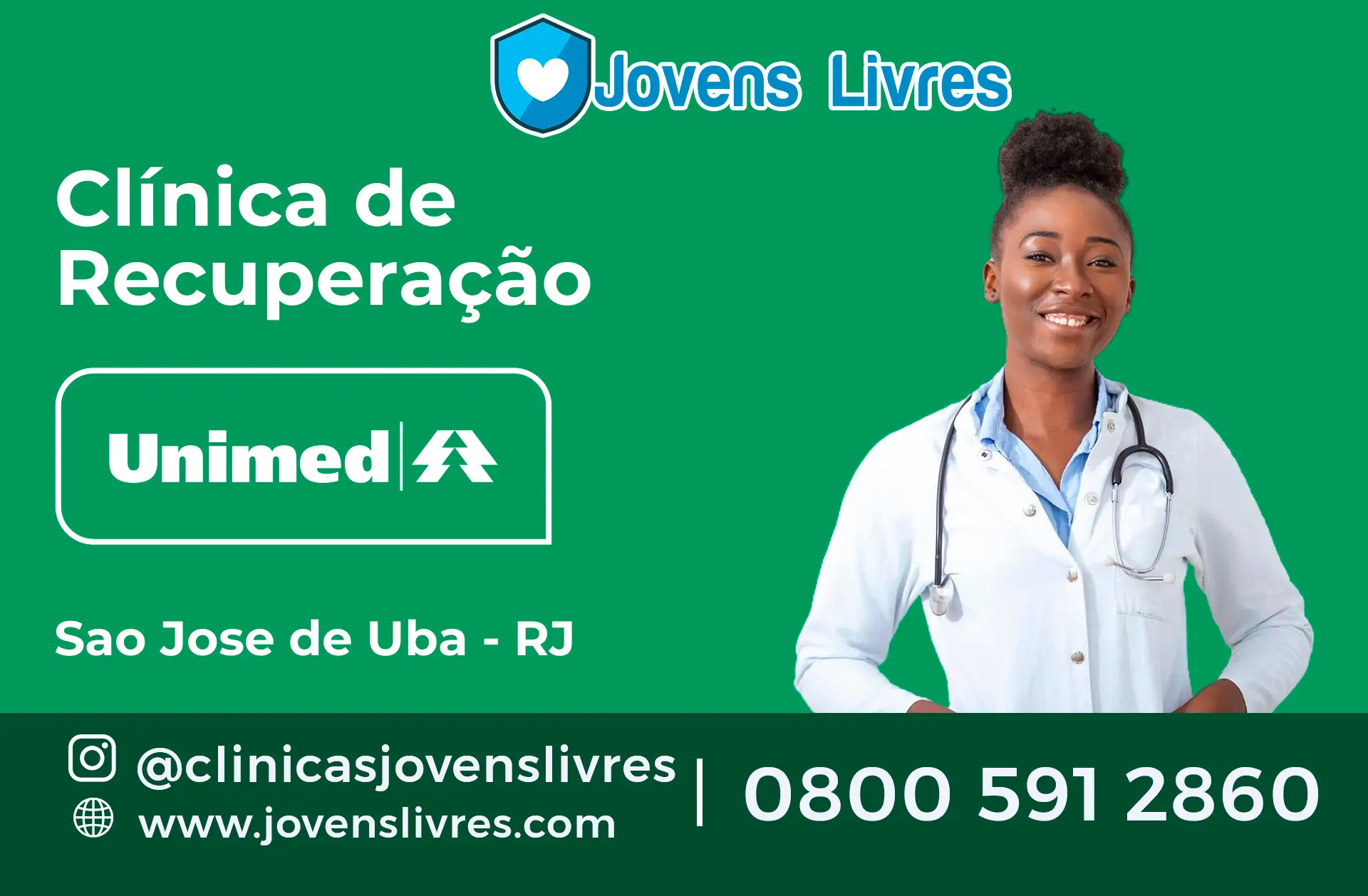 Clínica de Recuperação Unimed em São José de Ubá - RJ