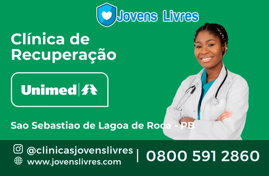 Clínica de Recuperação Unimed em São Sebastião de Lagoa de Roça - PB