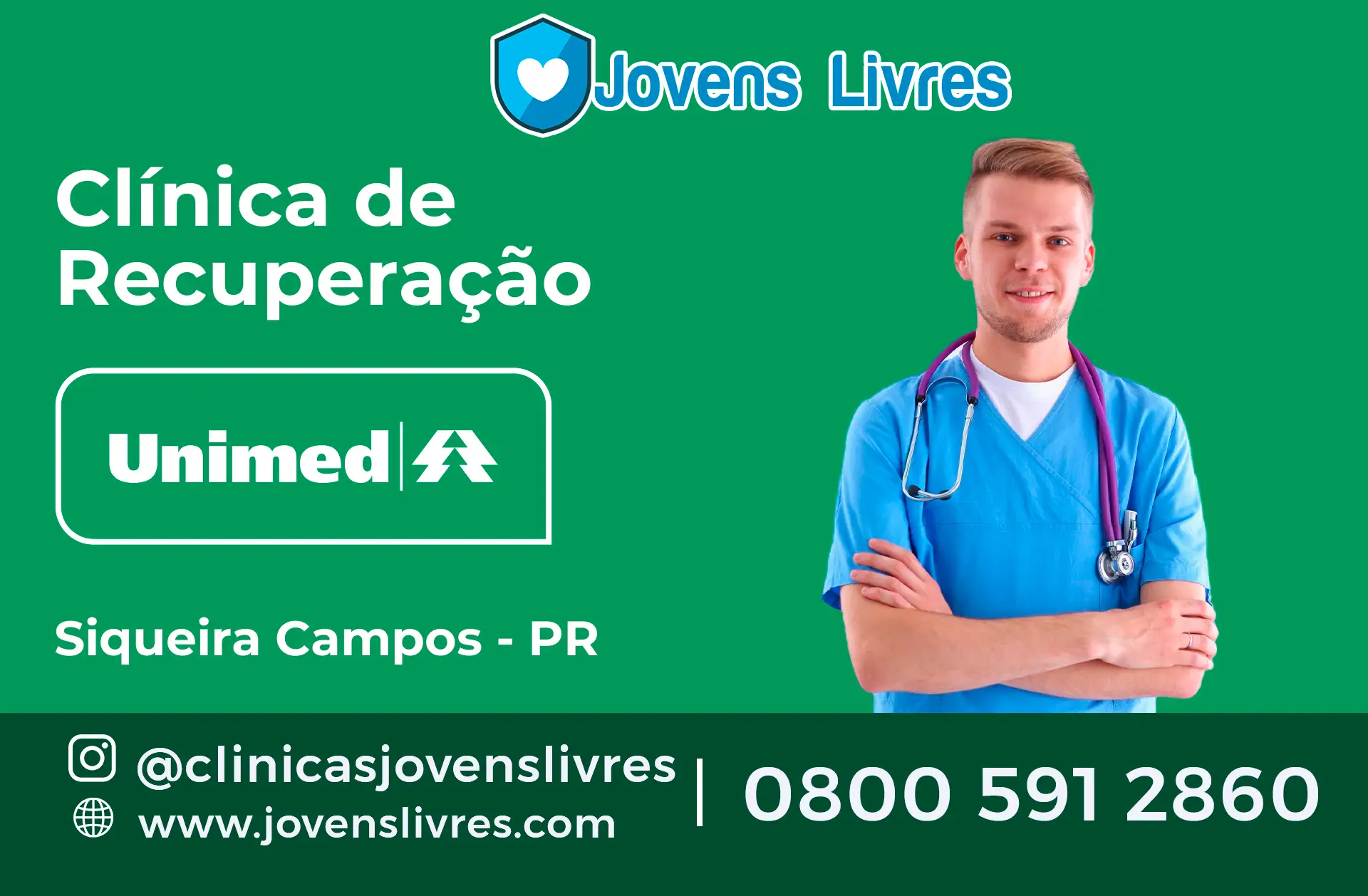 Clínica de Recuperação Unimed em Siqueira Campos - PR