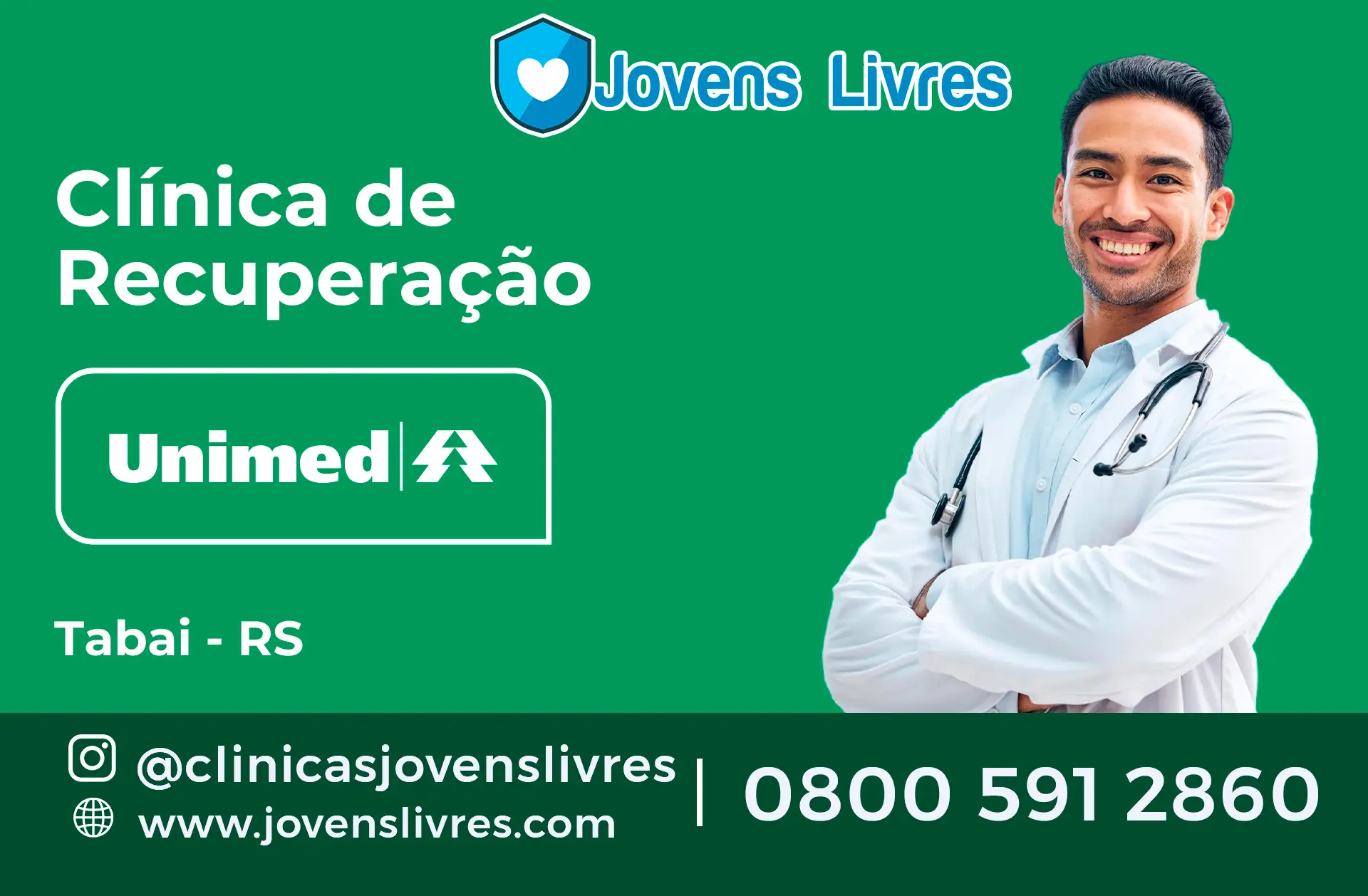 Clínica de Recuperação Unimed em Tabaí - RS