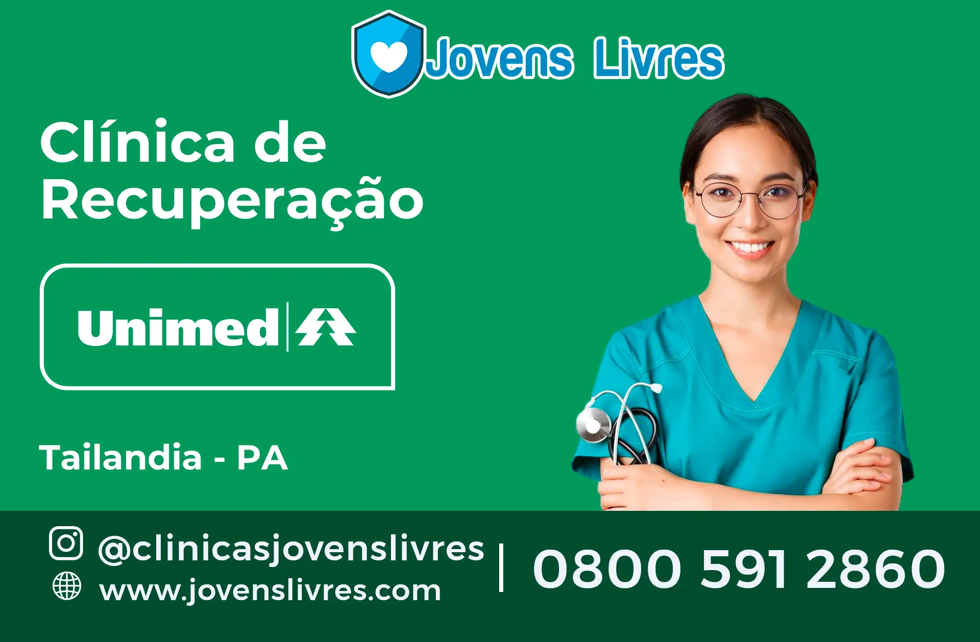 Clínica de Recuperação Unimed em Tailândia - PA