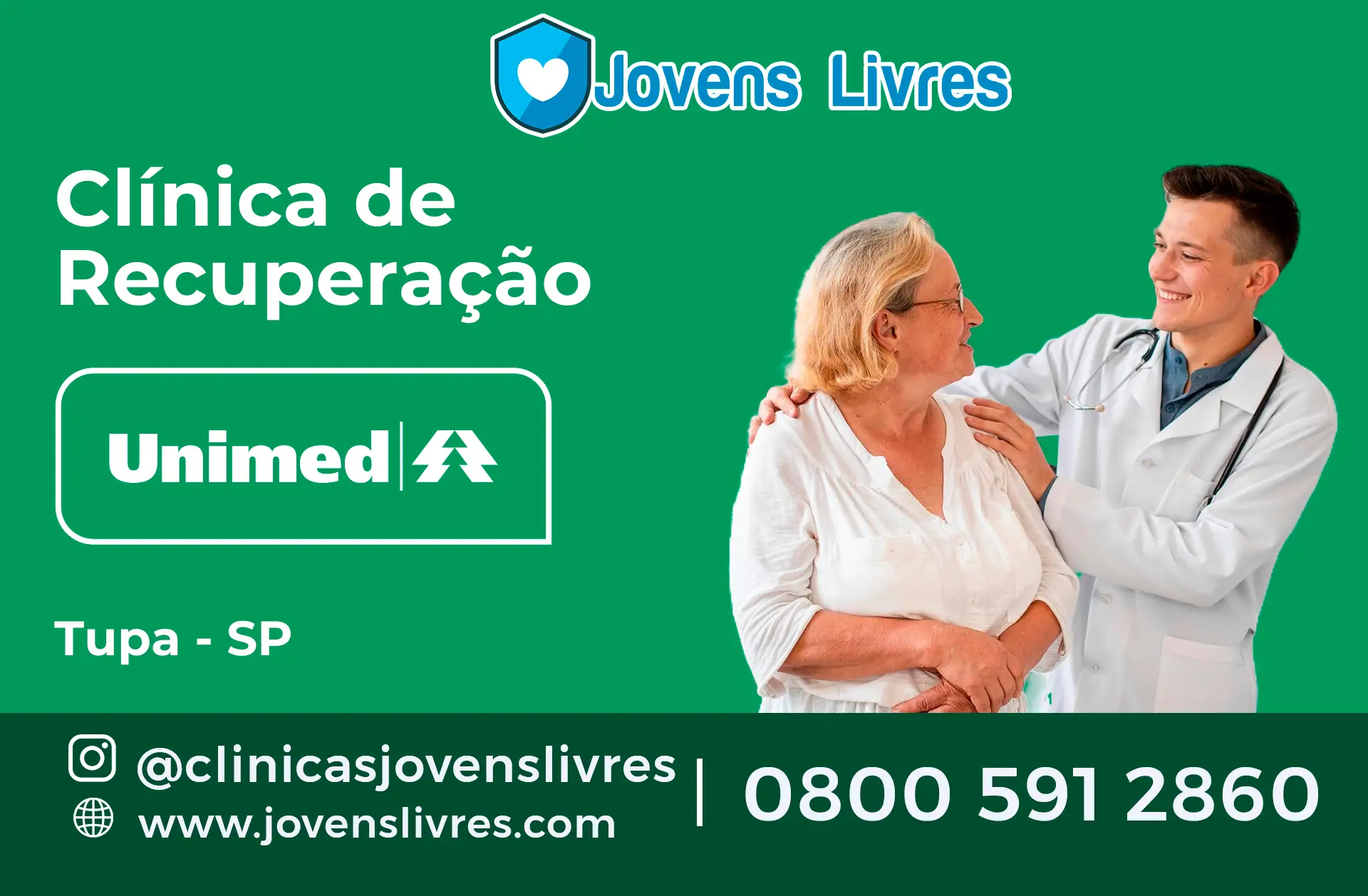 Clínica de Recuperação Unimed em Tupã - SP