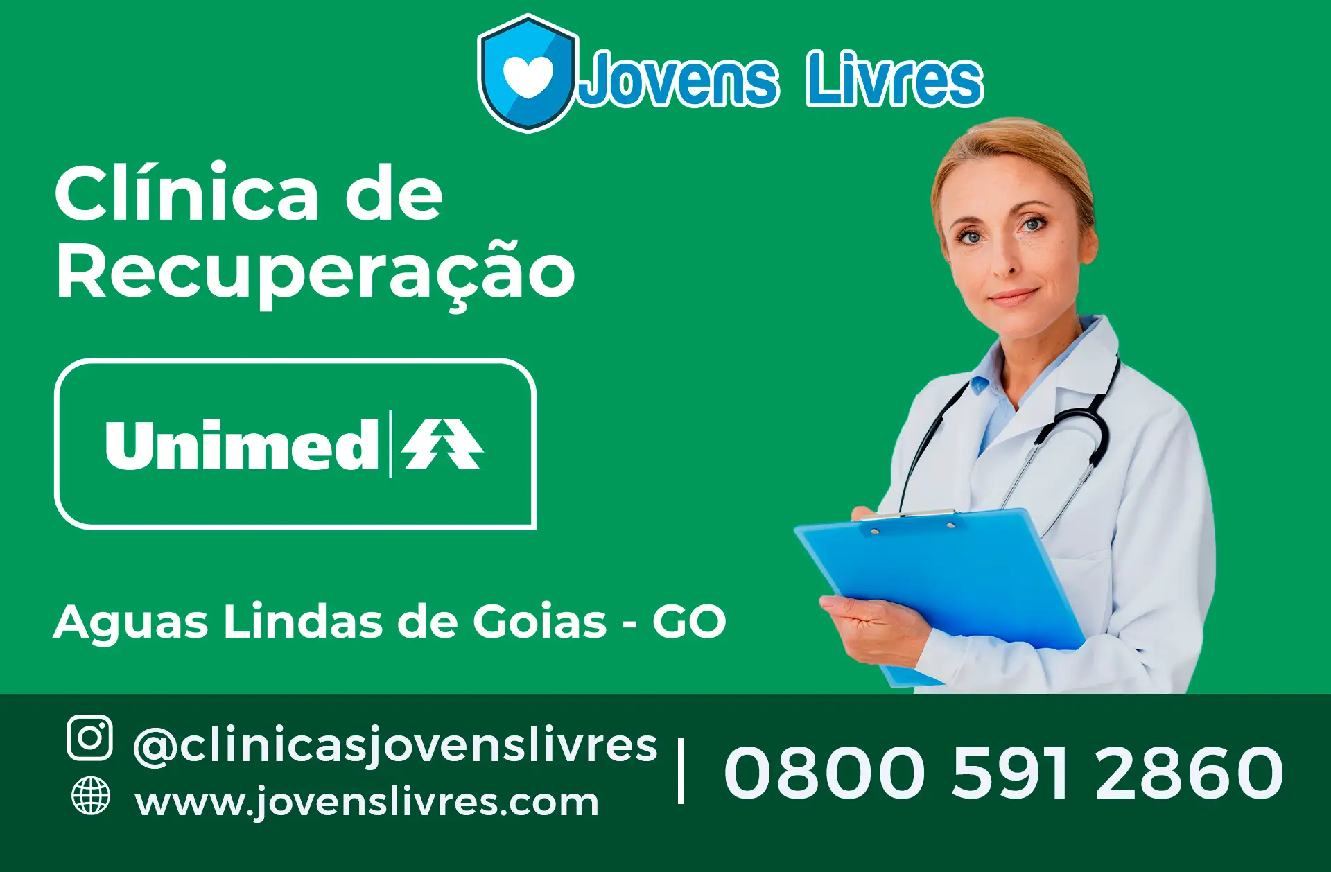 Clínica de Recuperação Unimed em Águas Lindas de Goiás - GO