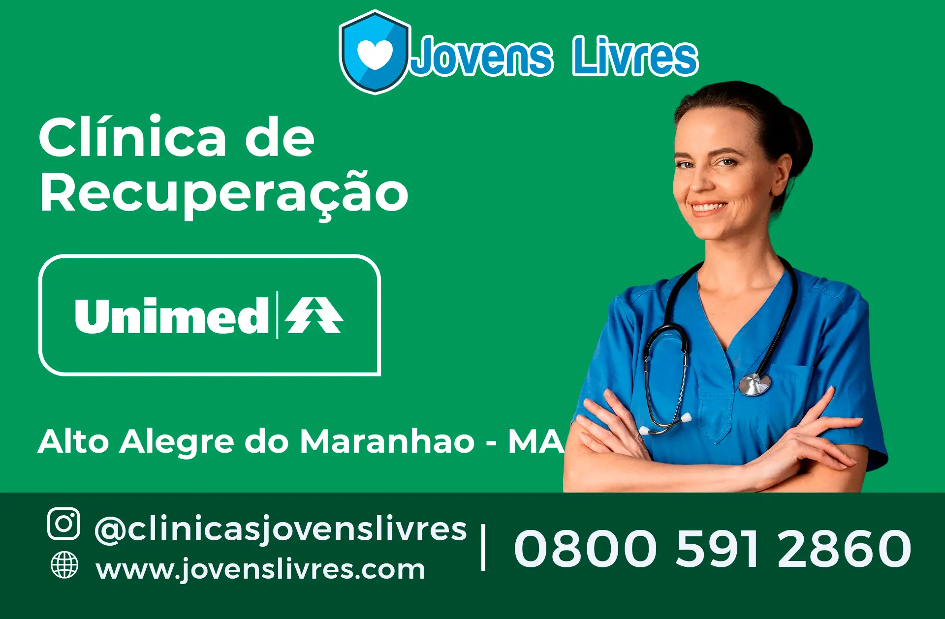 Clínica de Recuperação Unimed em Alto Alegre do Maranhão - MA