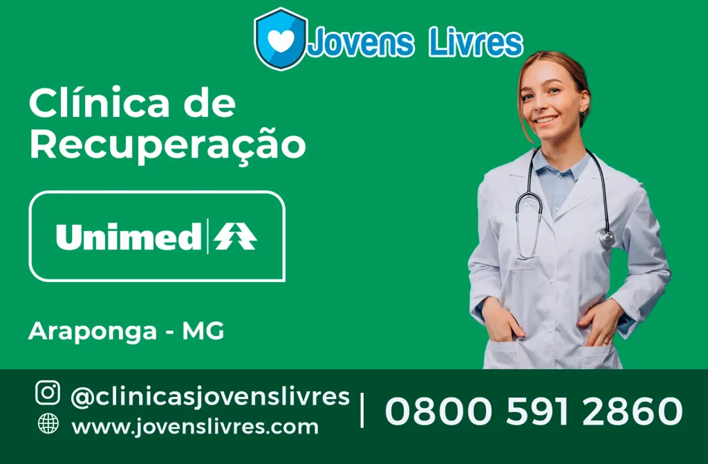 Clínica de Recuperação Unimed em Araponga - MG