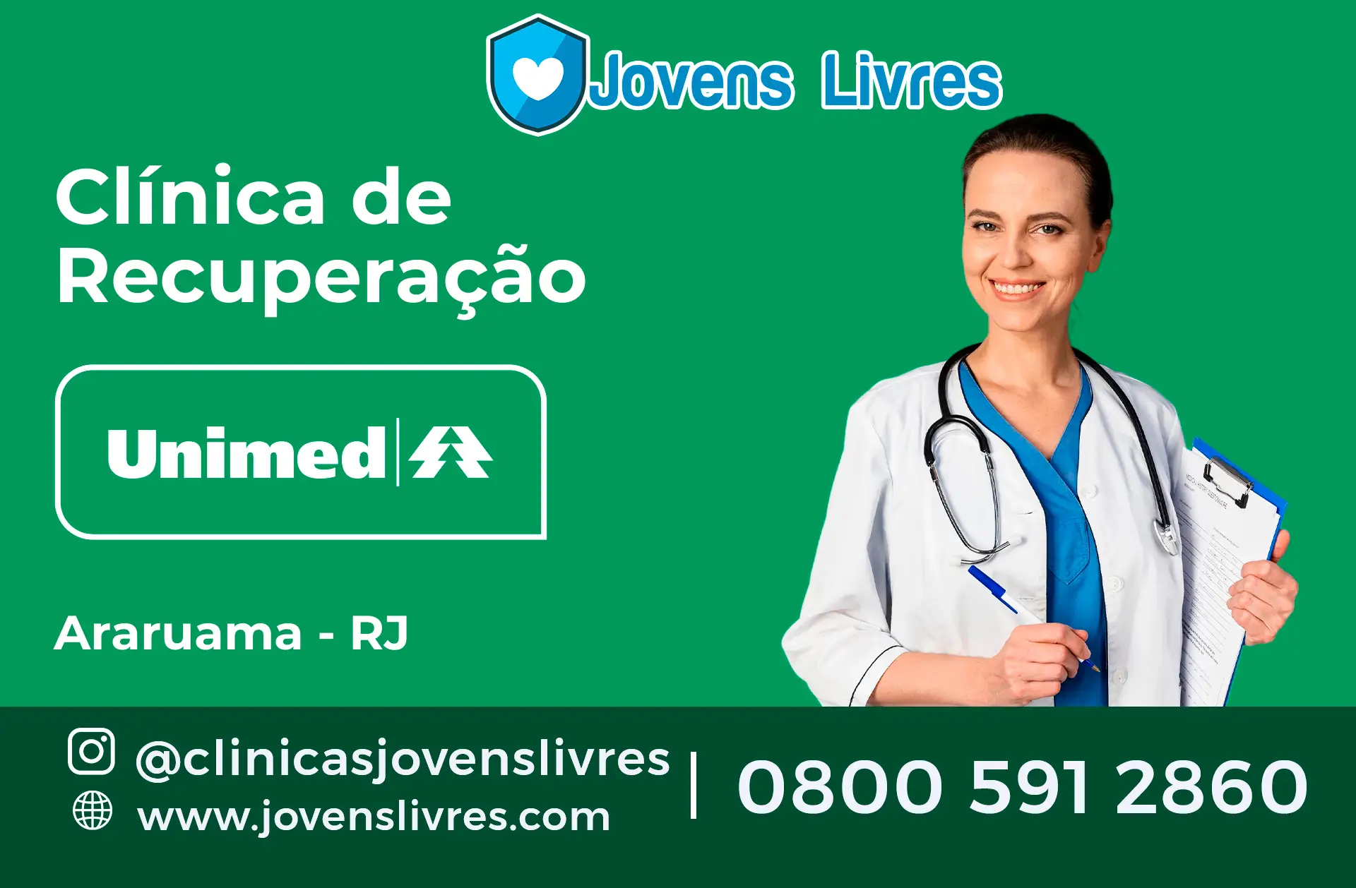 Clínica de Recuperação Unimed em Araruama - RJ