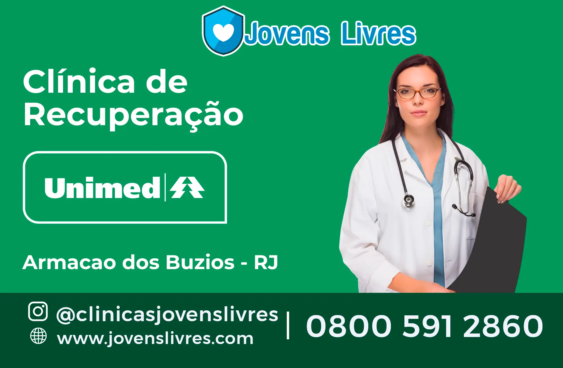 Clínica de Recuperação Unimed em Armação dos Búzios - RJ