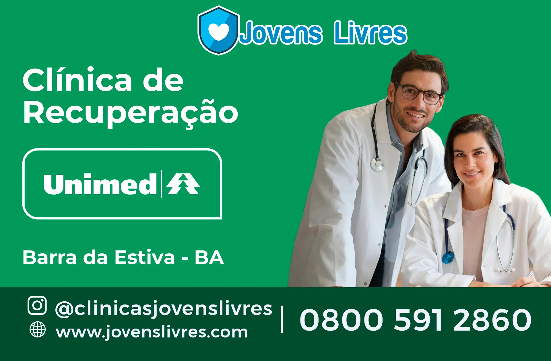 Clínica de Recuperação Unimed em Barra da Estiva - BA