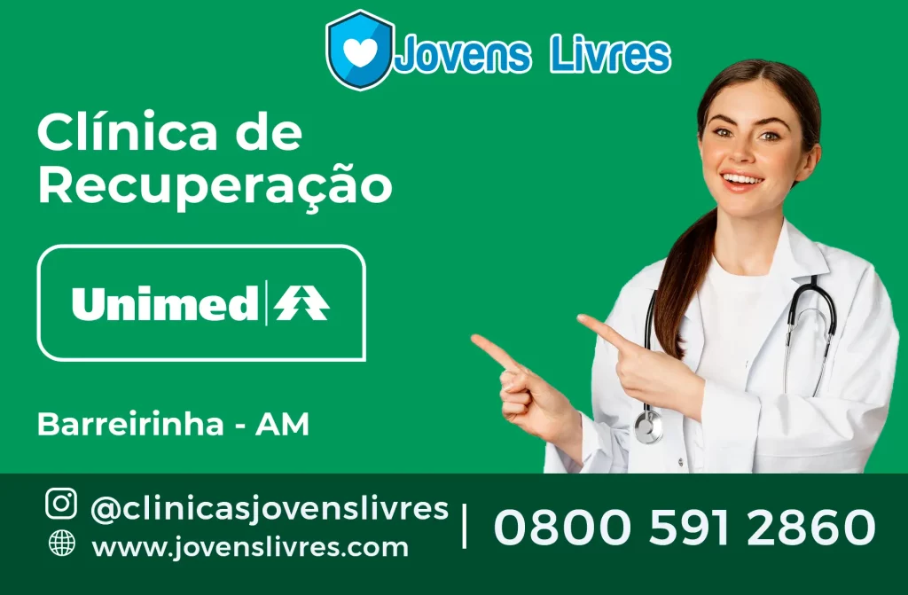 clínica de recuperação credenciada à Unimed em Barreirinha - AM