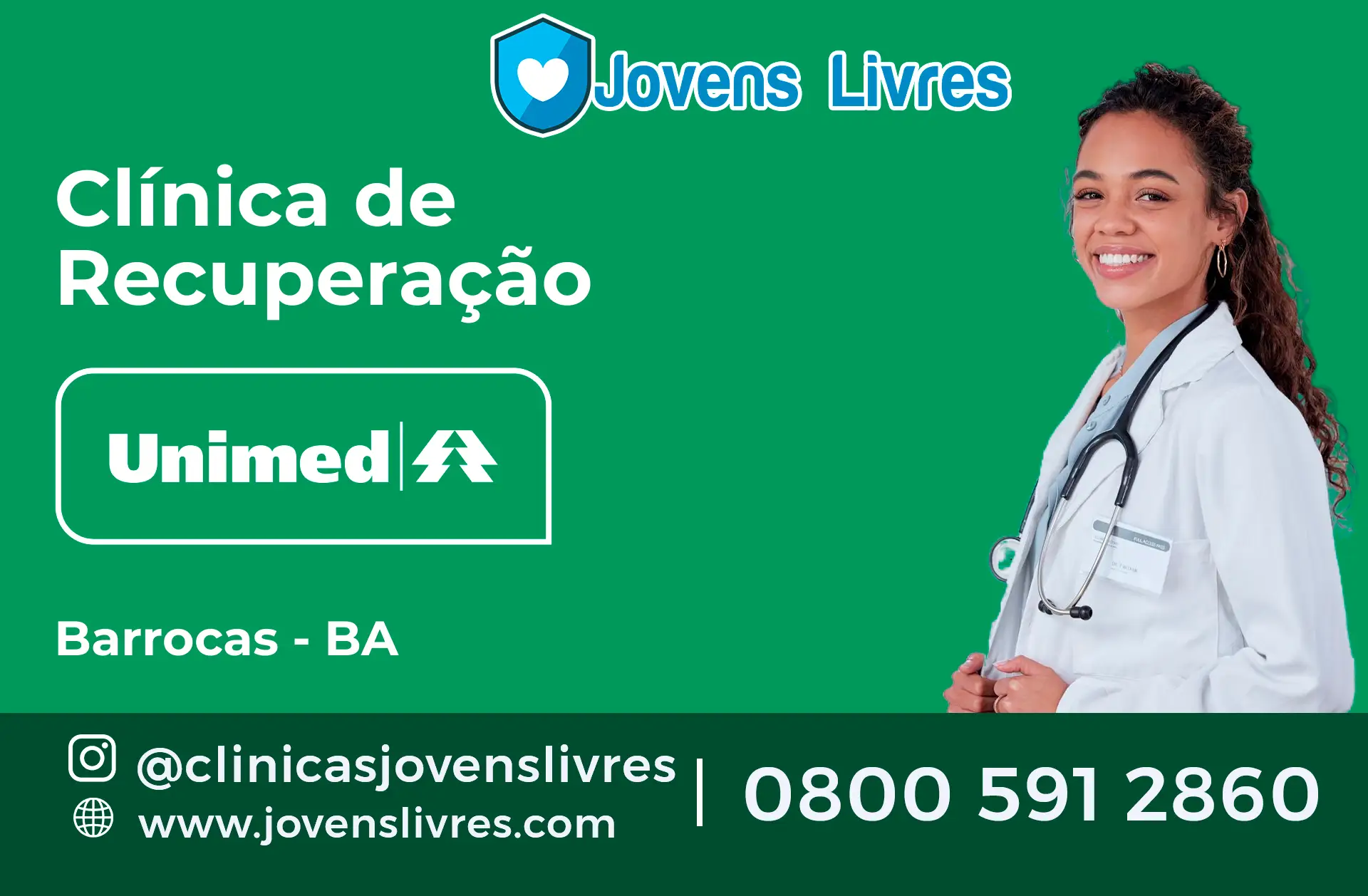 Clínica de Recuperação Unimed em Barrocas - BA