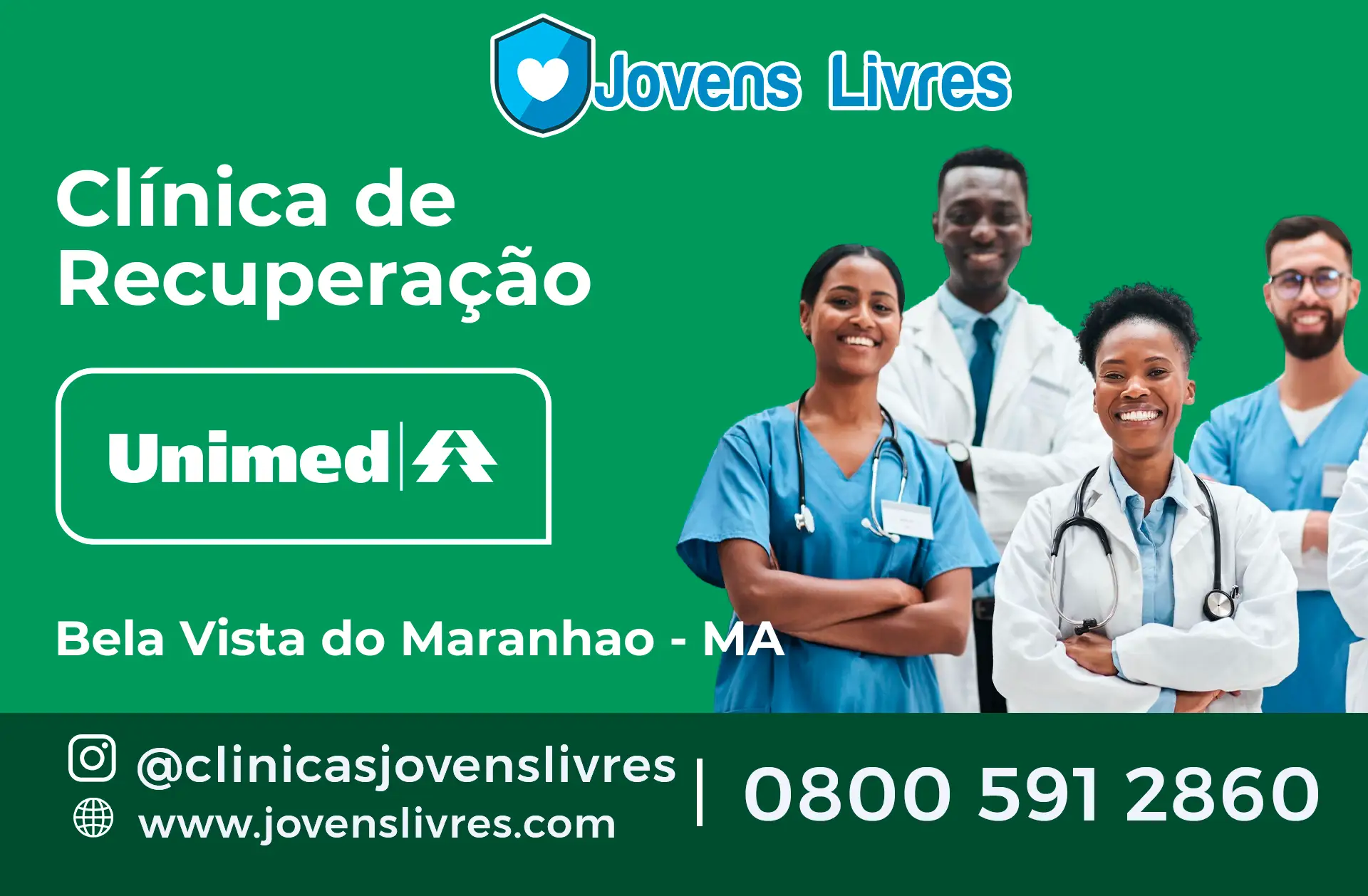 Clínica de Recuperação Unimed em Bela Vista do Maranhão - MA