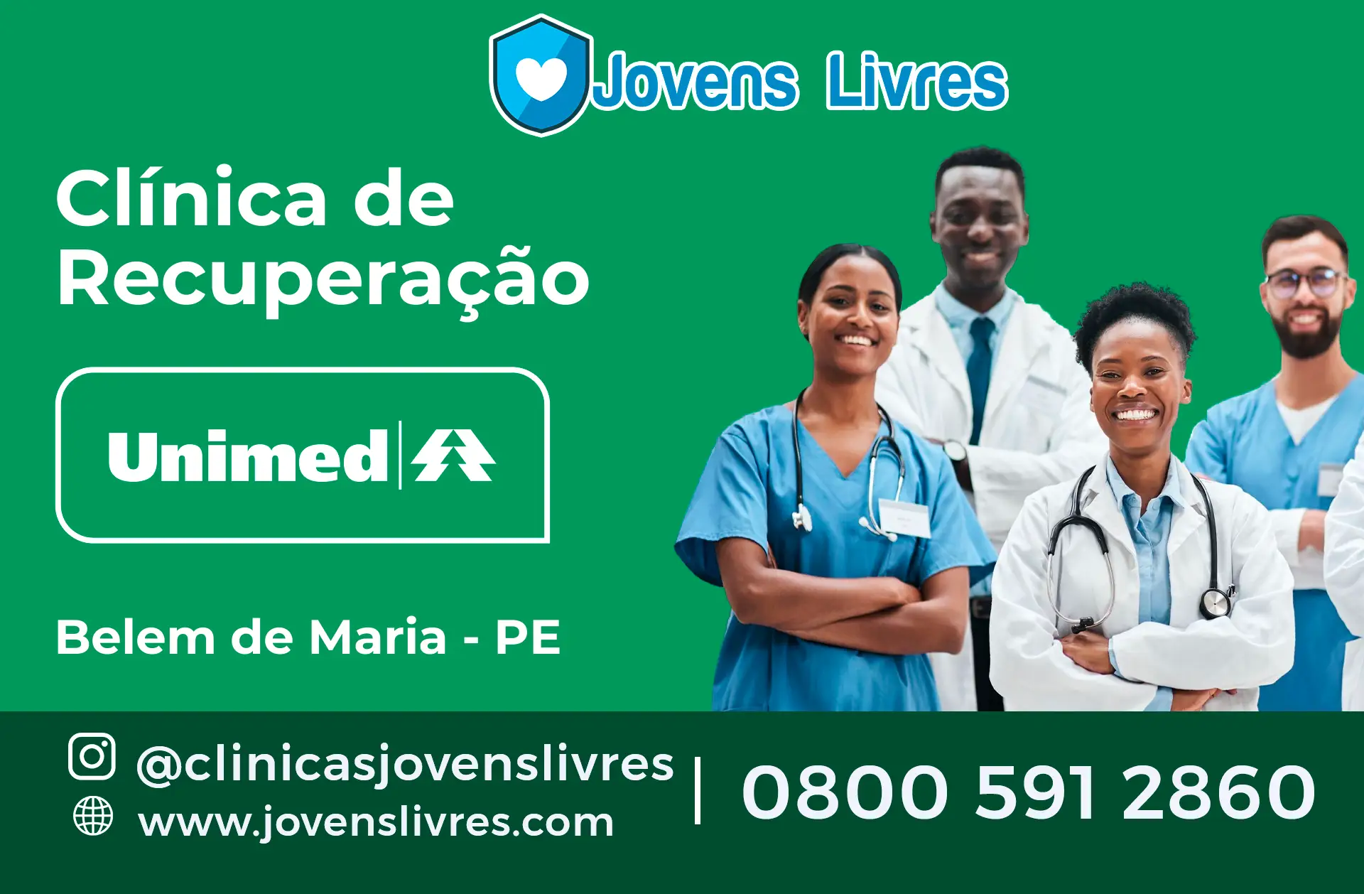Clínica de Recuperação Unimed em Belém de Maria - PE