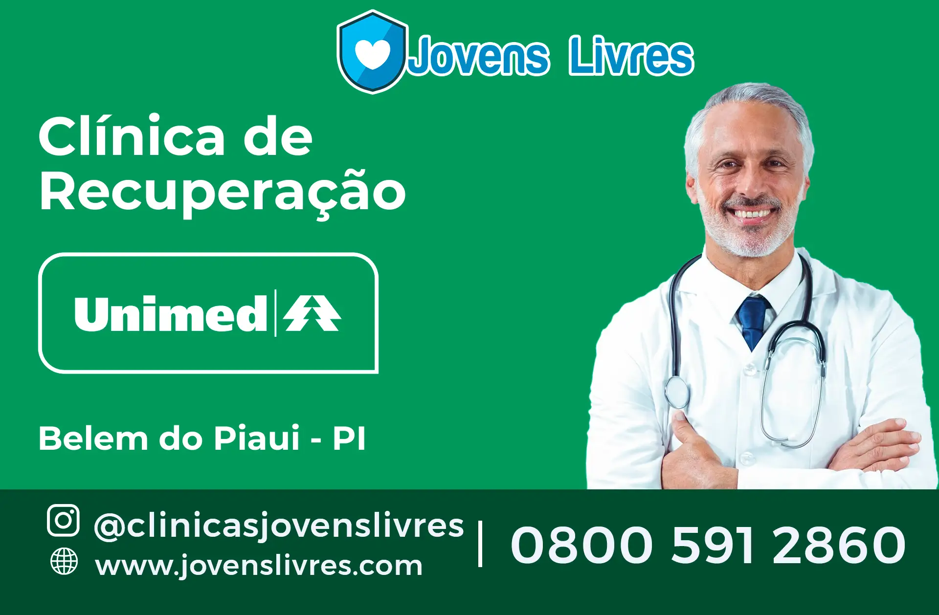 Clínica de Recuperação Unimed em Belém do Piauí - PI