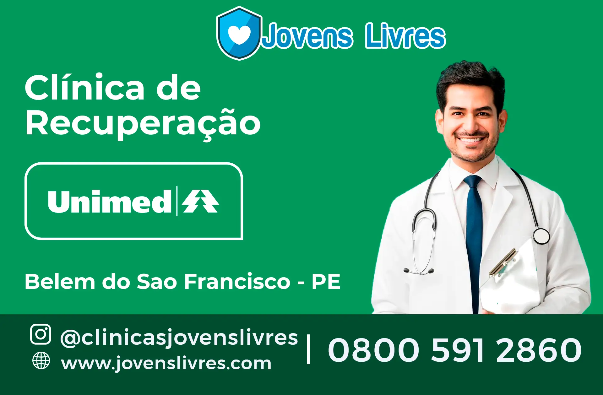 Clínica de Recuperação Unimed em Belém do São Francisco - PE
