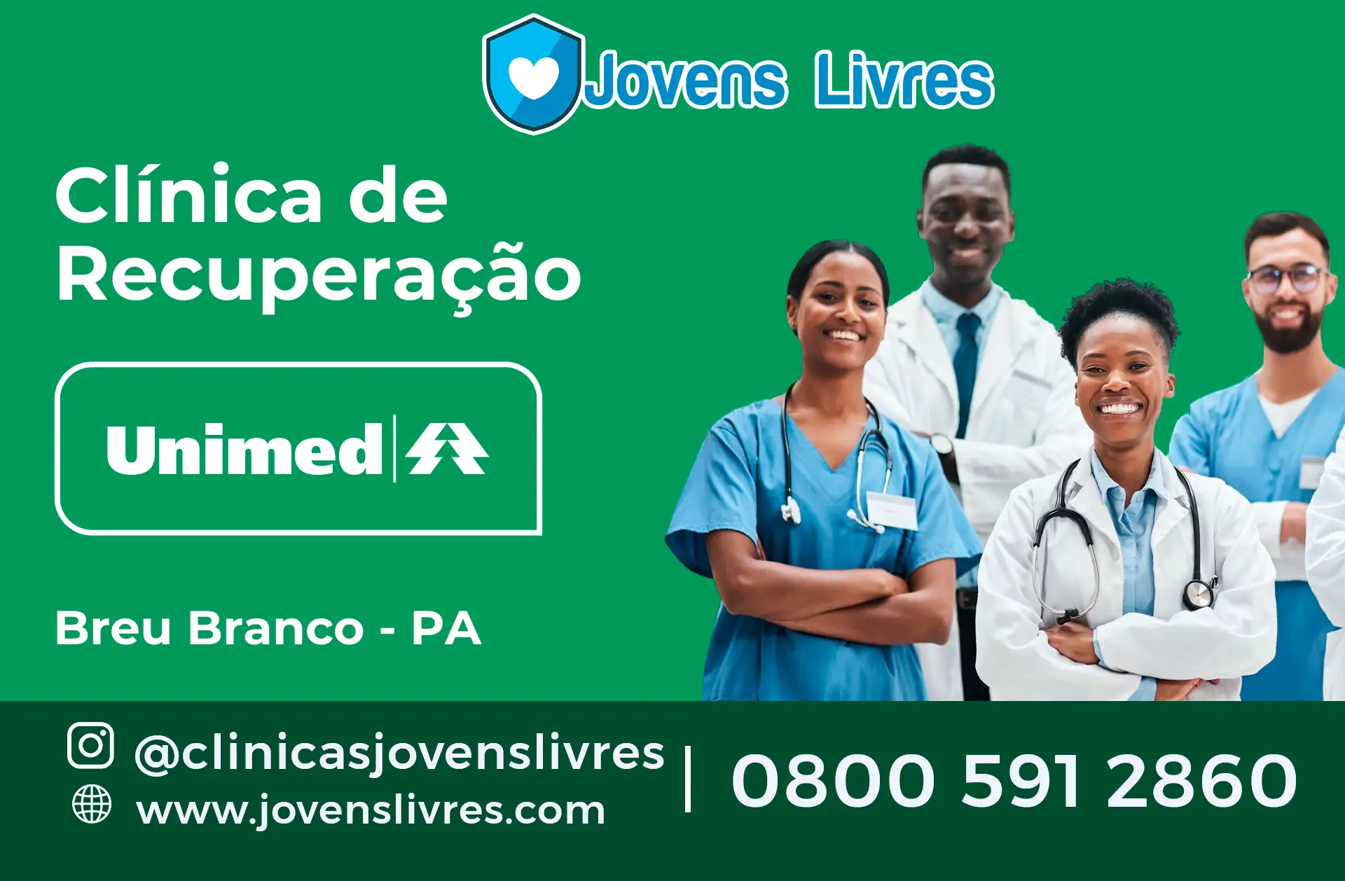 Clínica de Recuperação Unimed em Breu Branco - PA