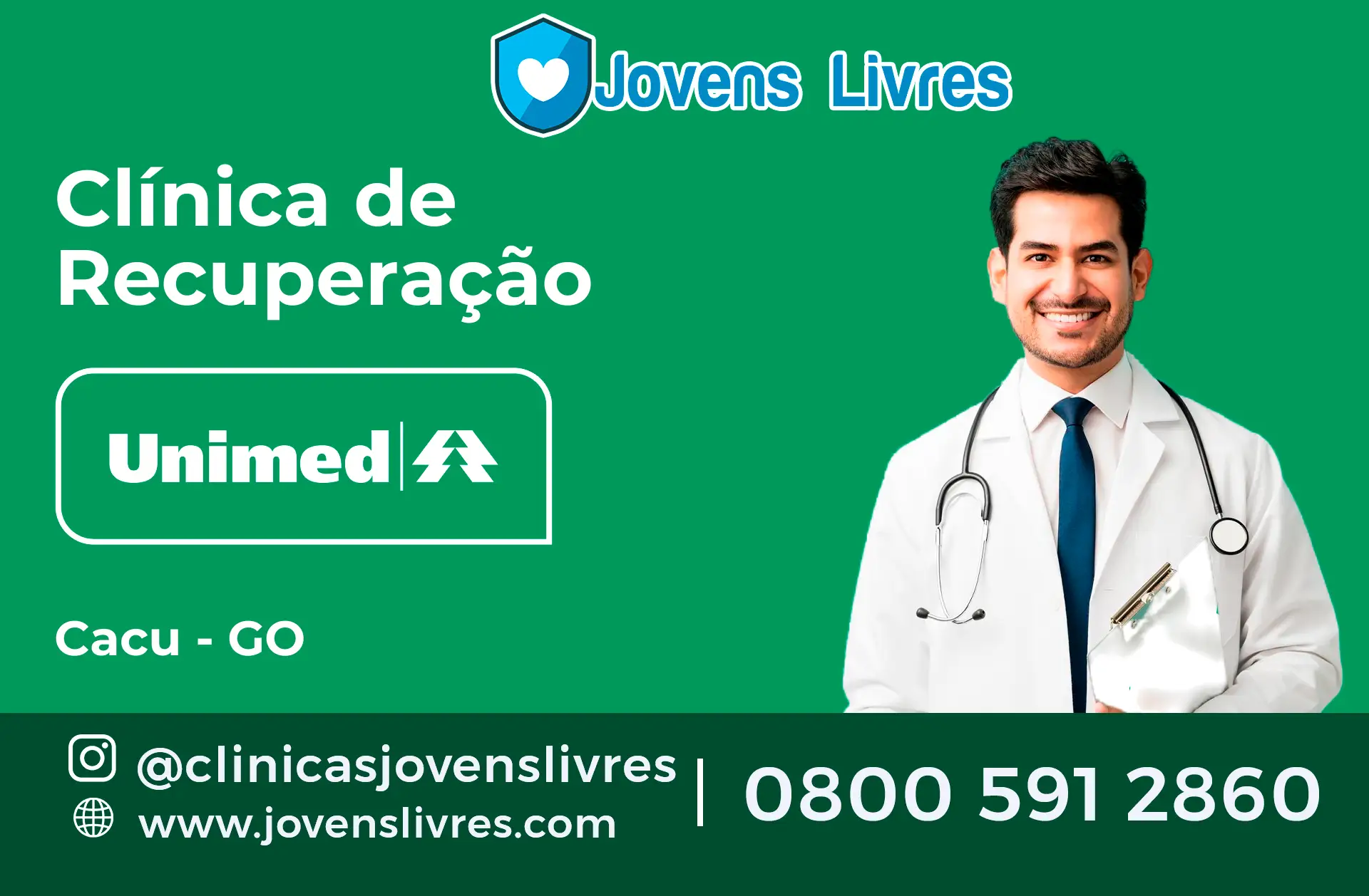 Clínica de Recuperação Unimed em Caçu - GO