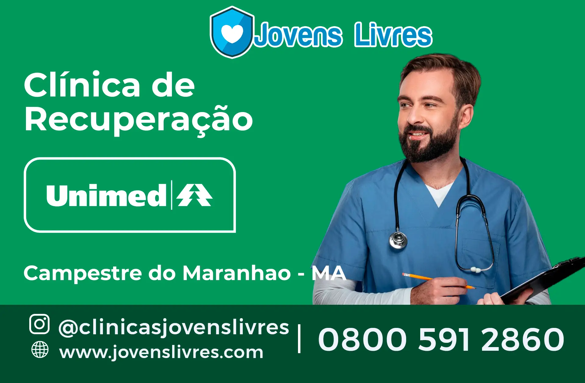 Clínica de Recuperação Unimed em Campestre do Maranhão - MA
