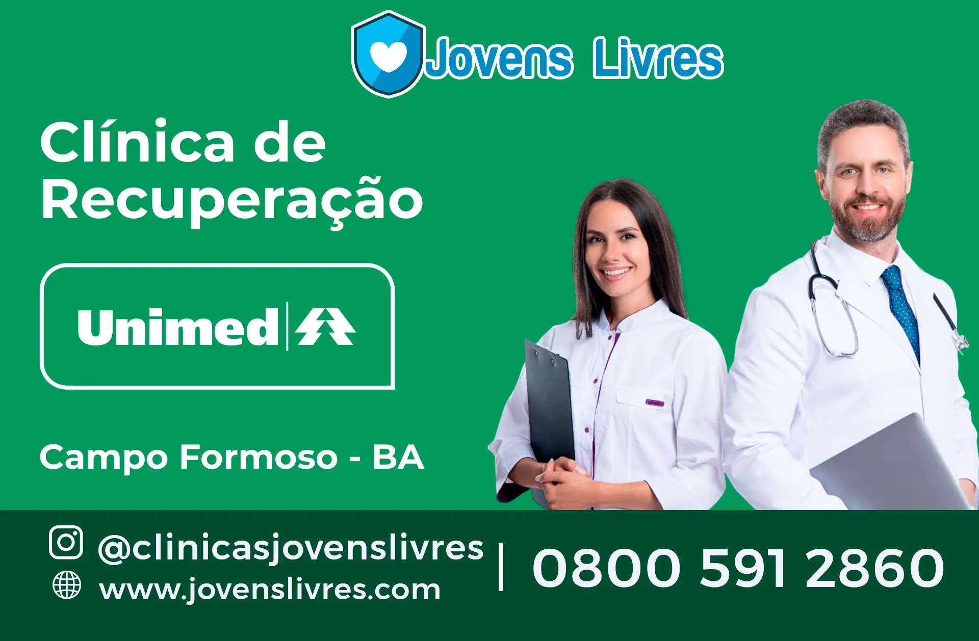 Clínica de Recuperação Unimed em Campo Formoso - BA
