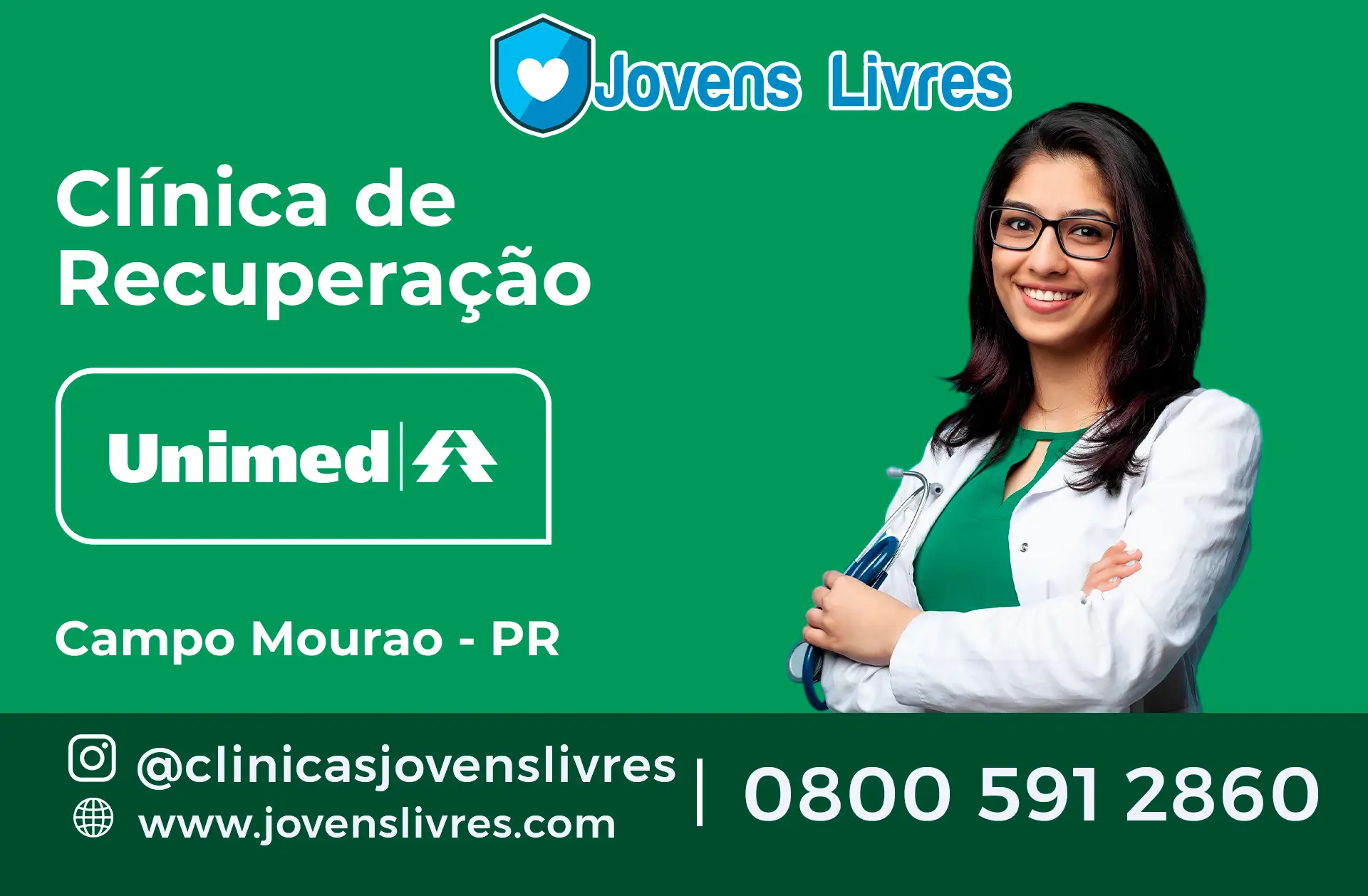 Clínica de Recuperação Unimed em Campo Mourão - PR