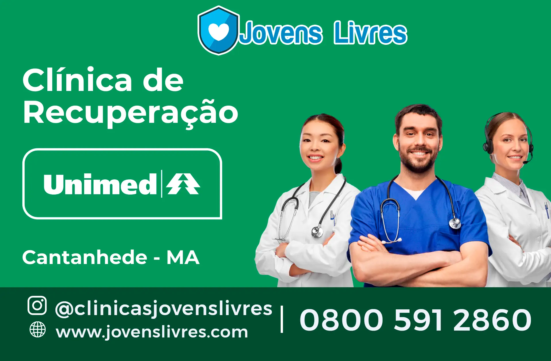 Clínica de Recuperação Unimed em Cantanhede - MA