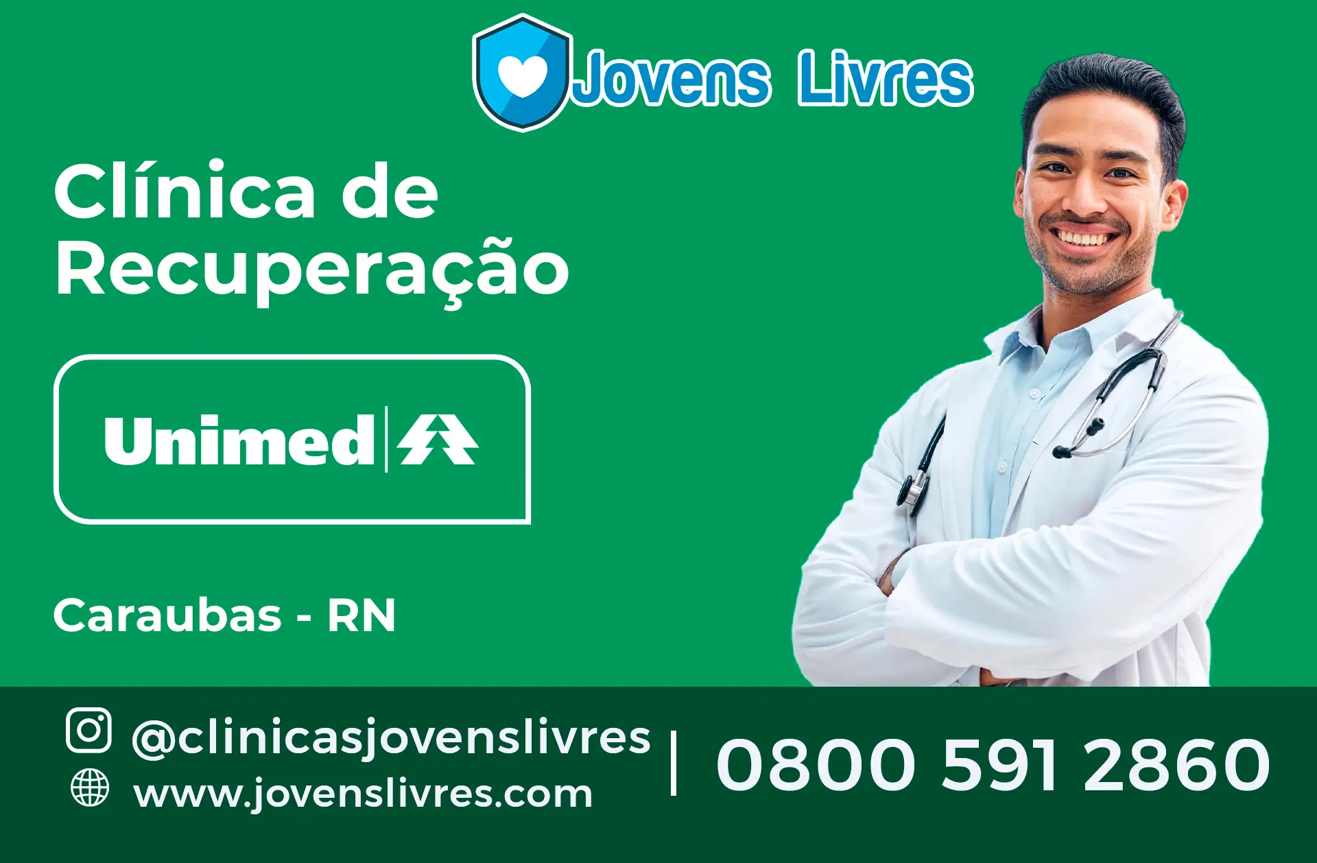 Clínica de Recuperação Unimed em Caraúbas - RN