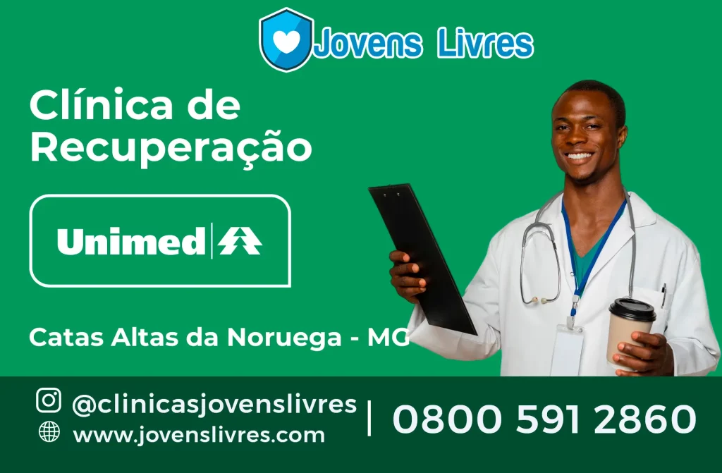 Clínica de Recuperação Unimed em Catas Altas da Noruega - MG