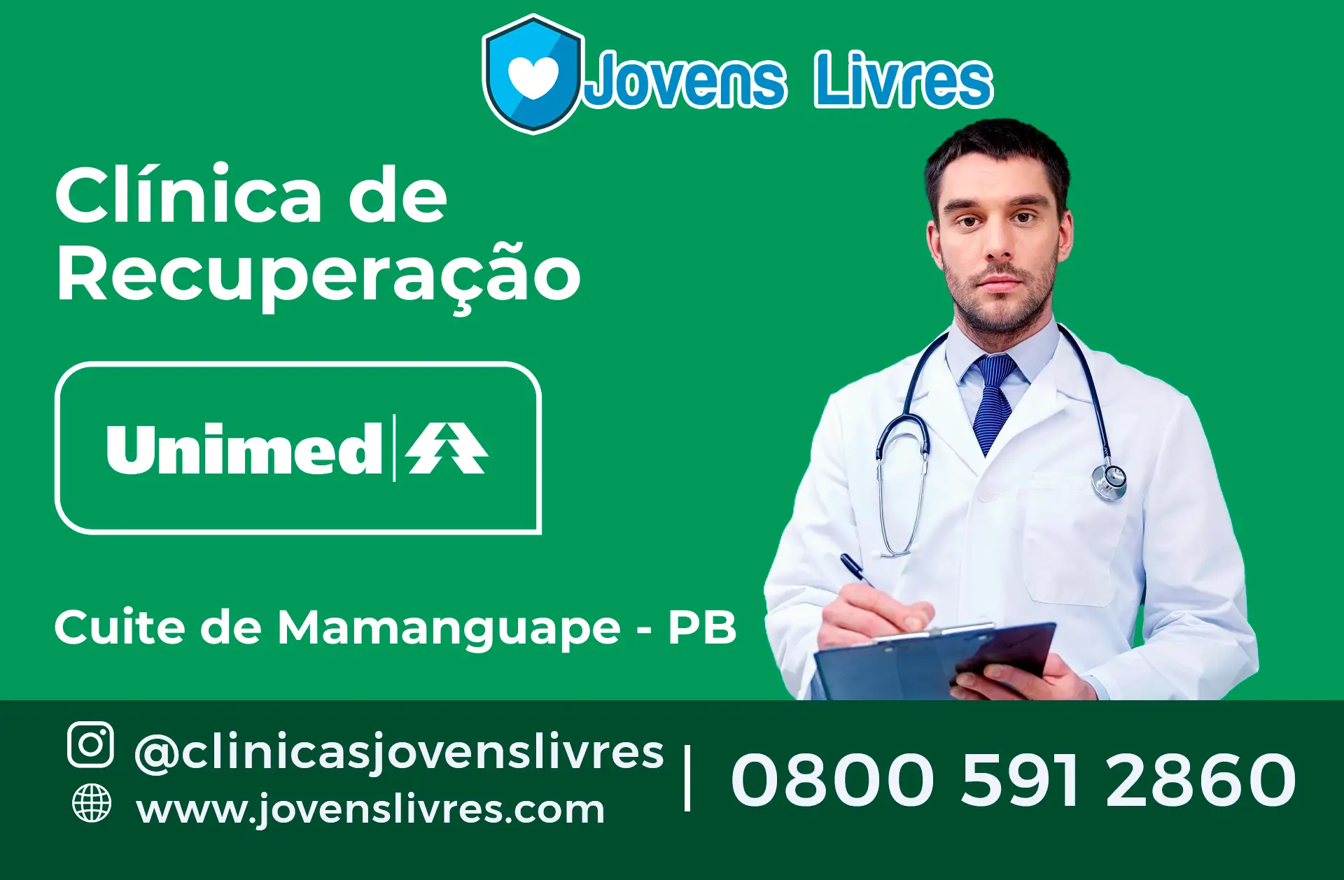 Clínica de Recuperação Unimed em Cuité de Mamanguape - PB